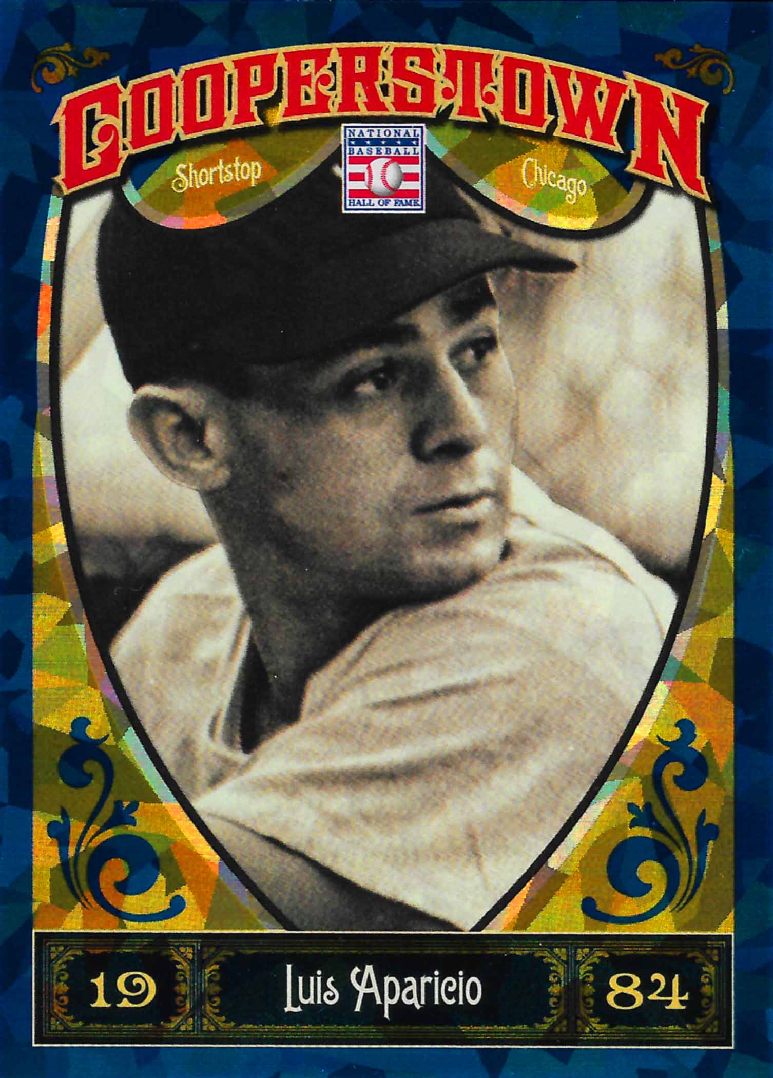 2013 Panini Cooperstown Blue Crystal