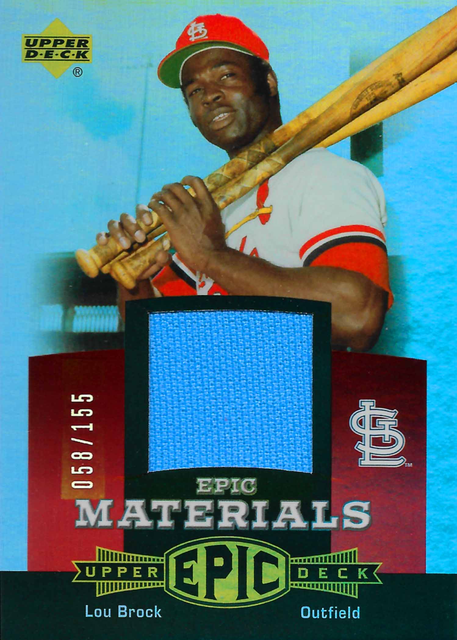 2006 Upper Deck Epic Materials Red Jersey