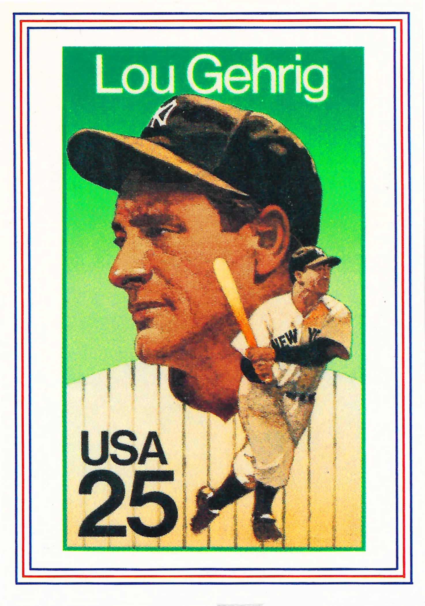 1989 USPS Legends Stamp Cards