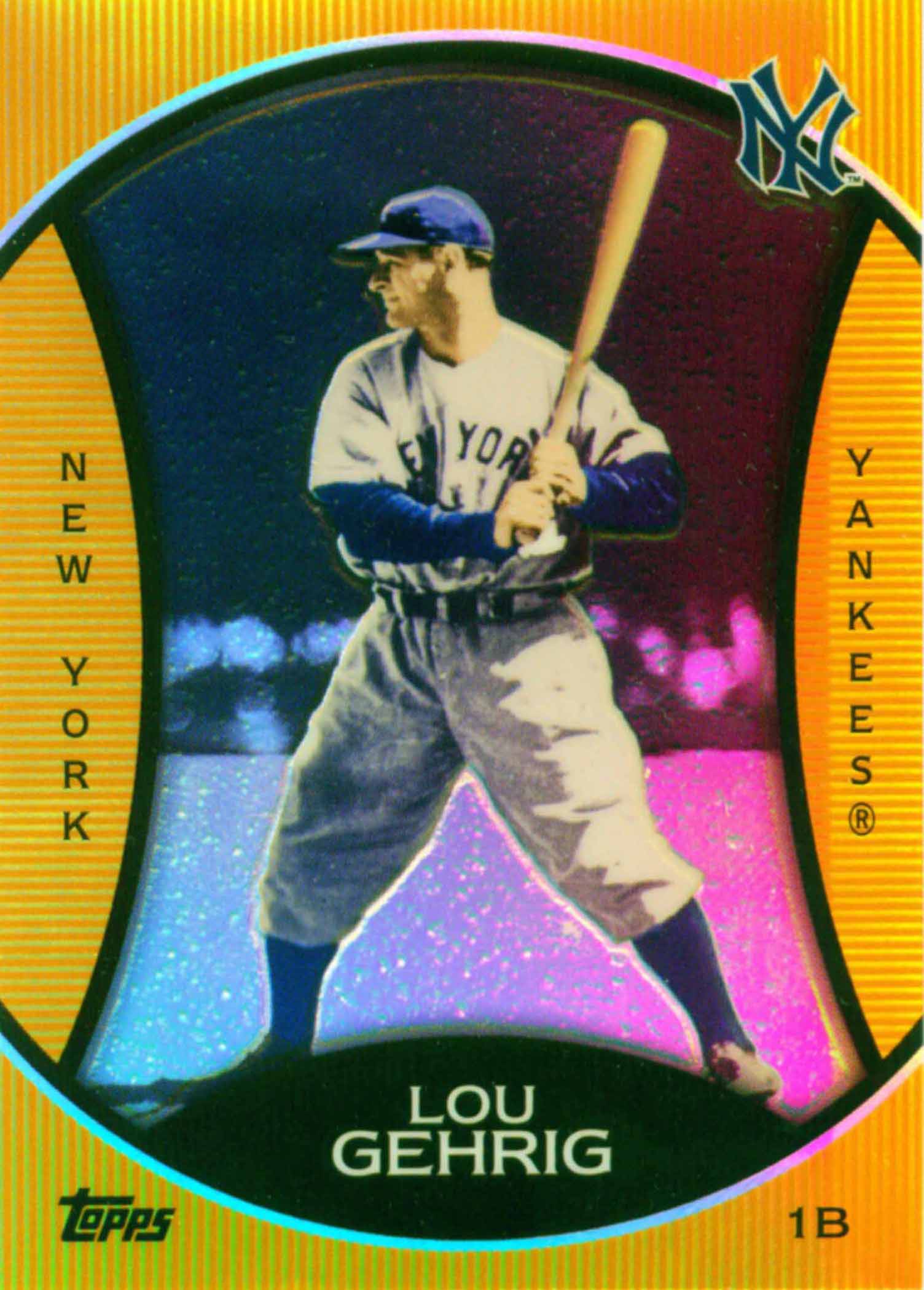 2010 Topps Legends Gold Chrome Target Cereal