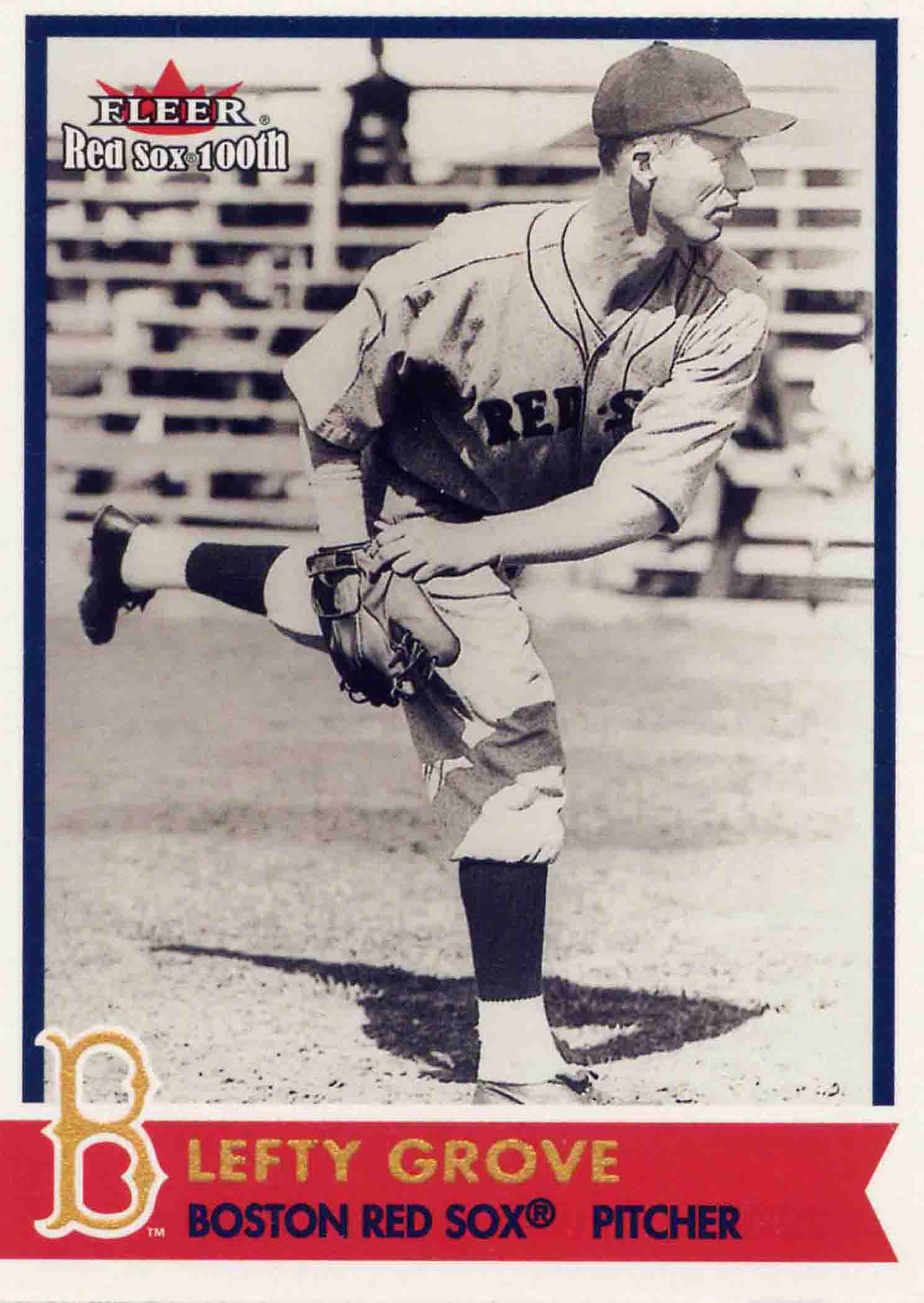 2001 Fleer Red Sox 100th