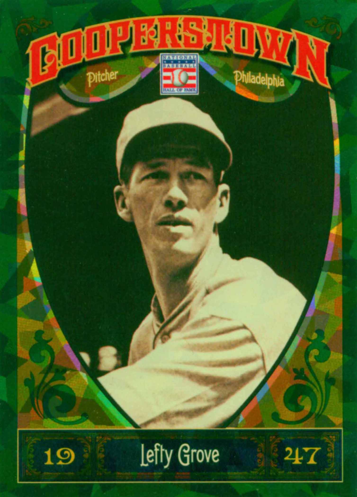 2013 Panini Cooperstown Green Crystal