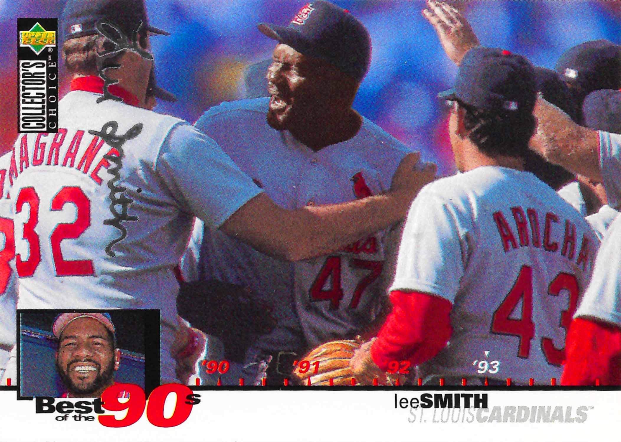 1995 Collector's Choice Silver Signature Best of the '90s