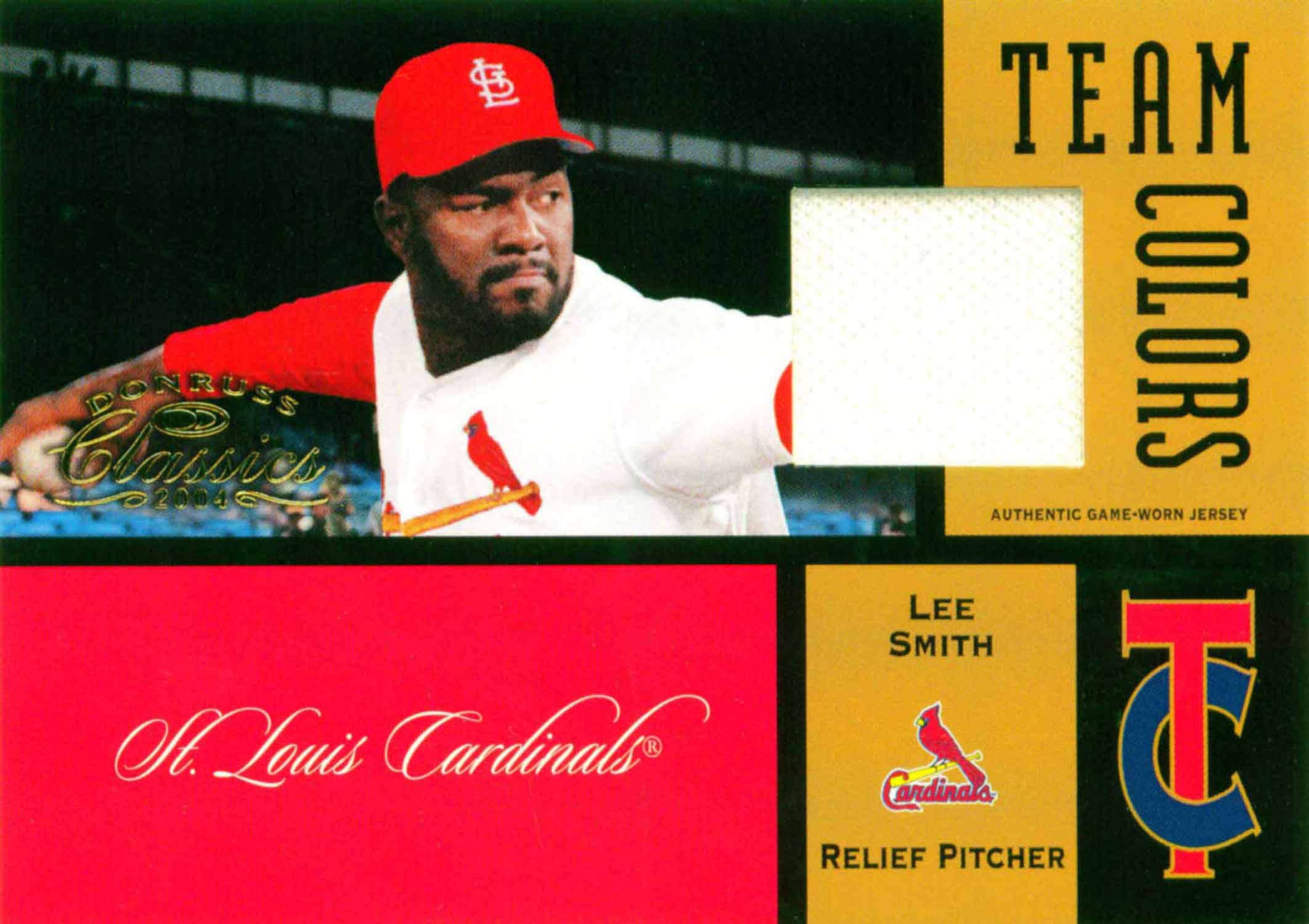 2004 Donruss Classics Team Colors Jersey