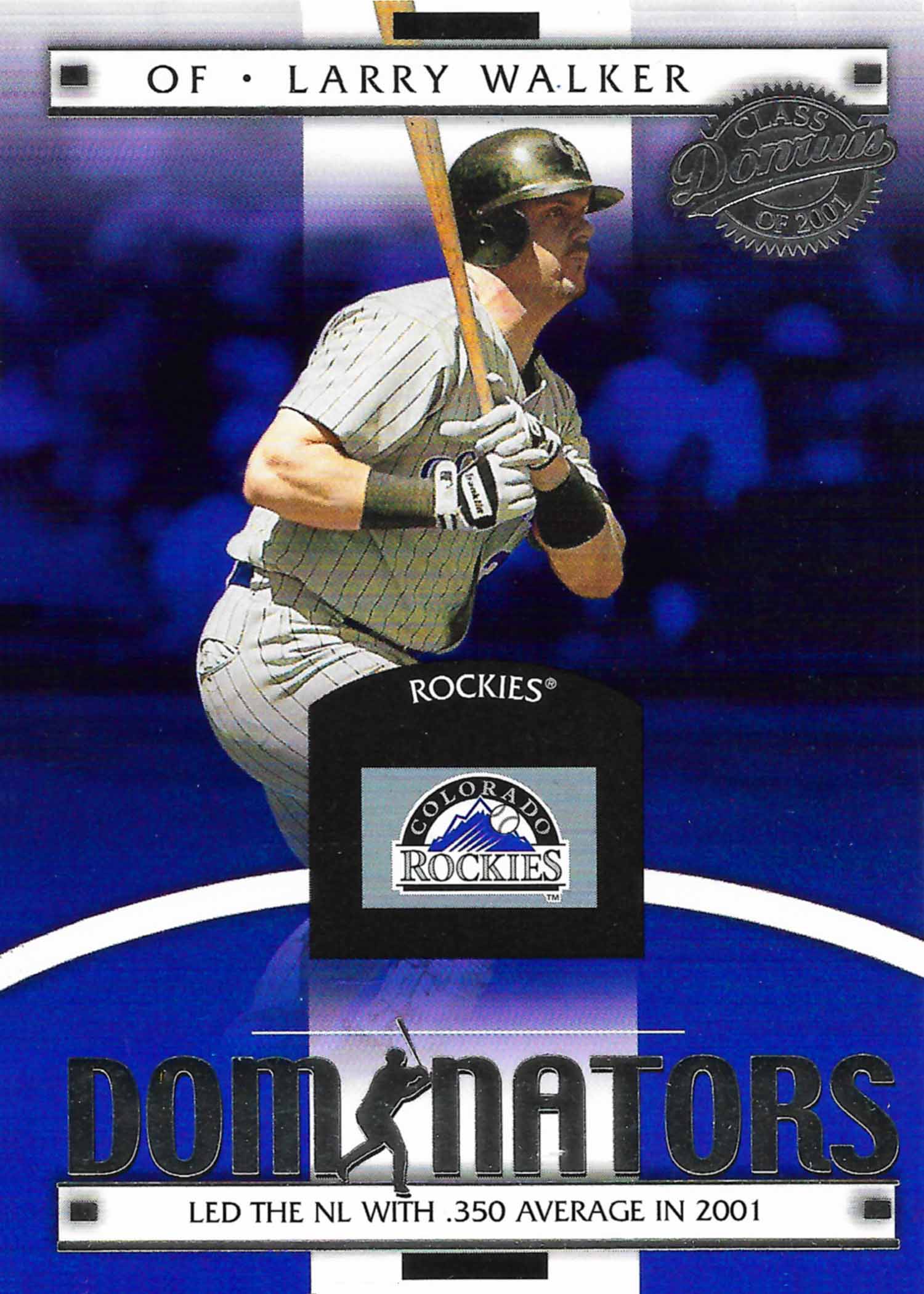 2001 Donruss Class of 2001 Dominators