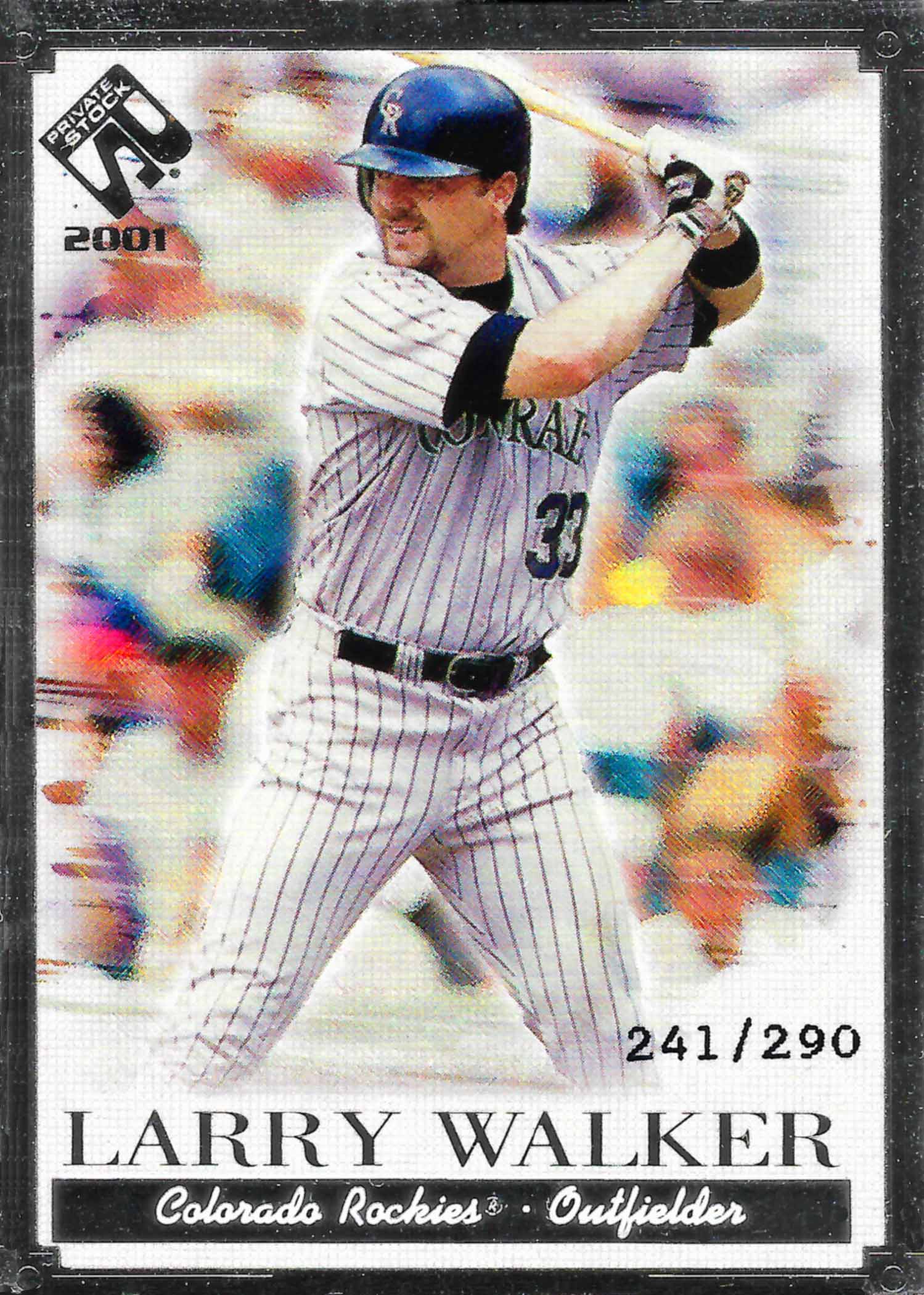 2001 Private Stock Silver Portraits