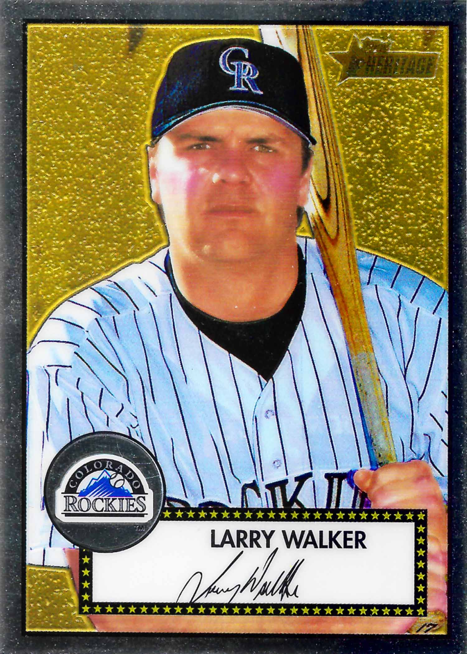 2001 Topps Heritage Chrome