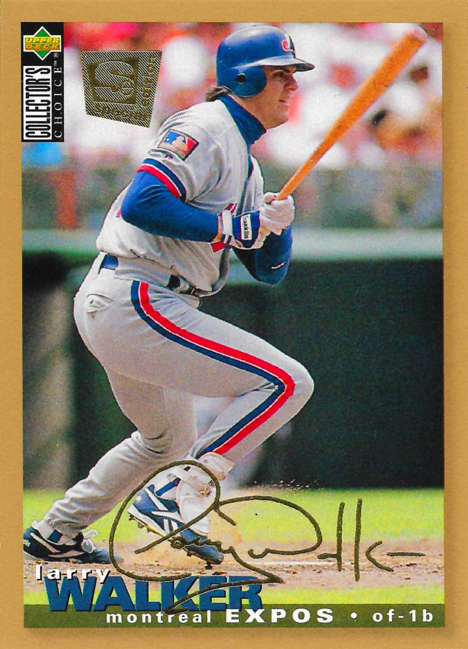 1995 Collector's Choice SE Gold Signature