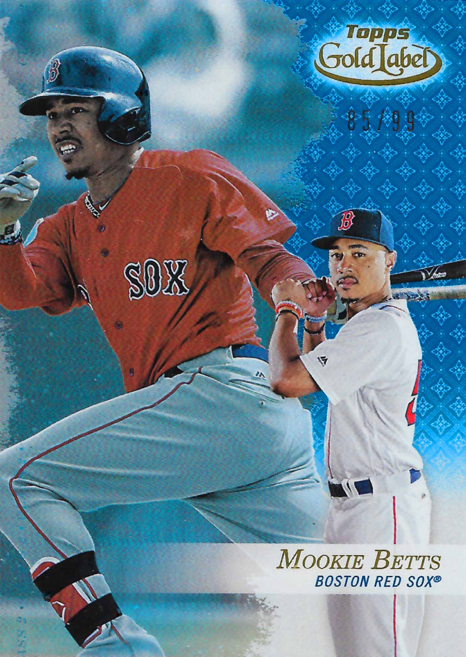 2017 Topps Gold Label Class 2 Blue