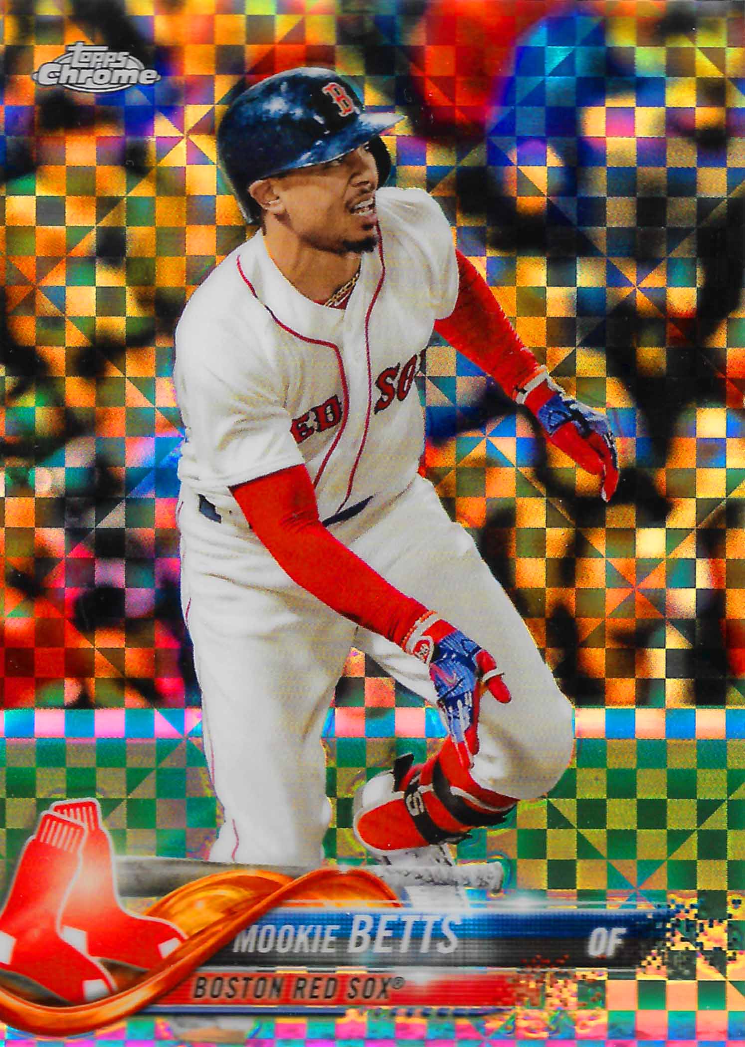 2018 Topps Chrome X-Fractors