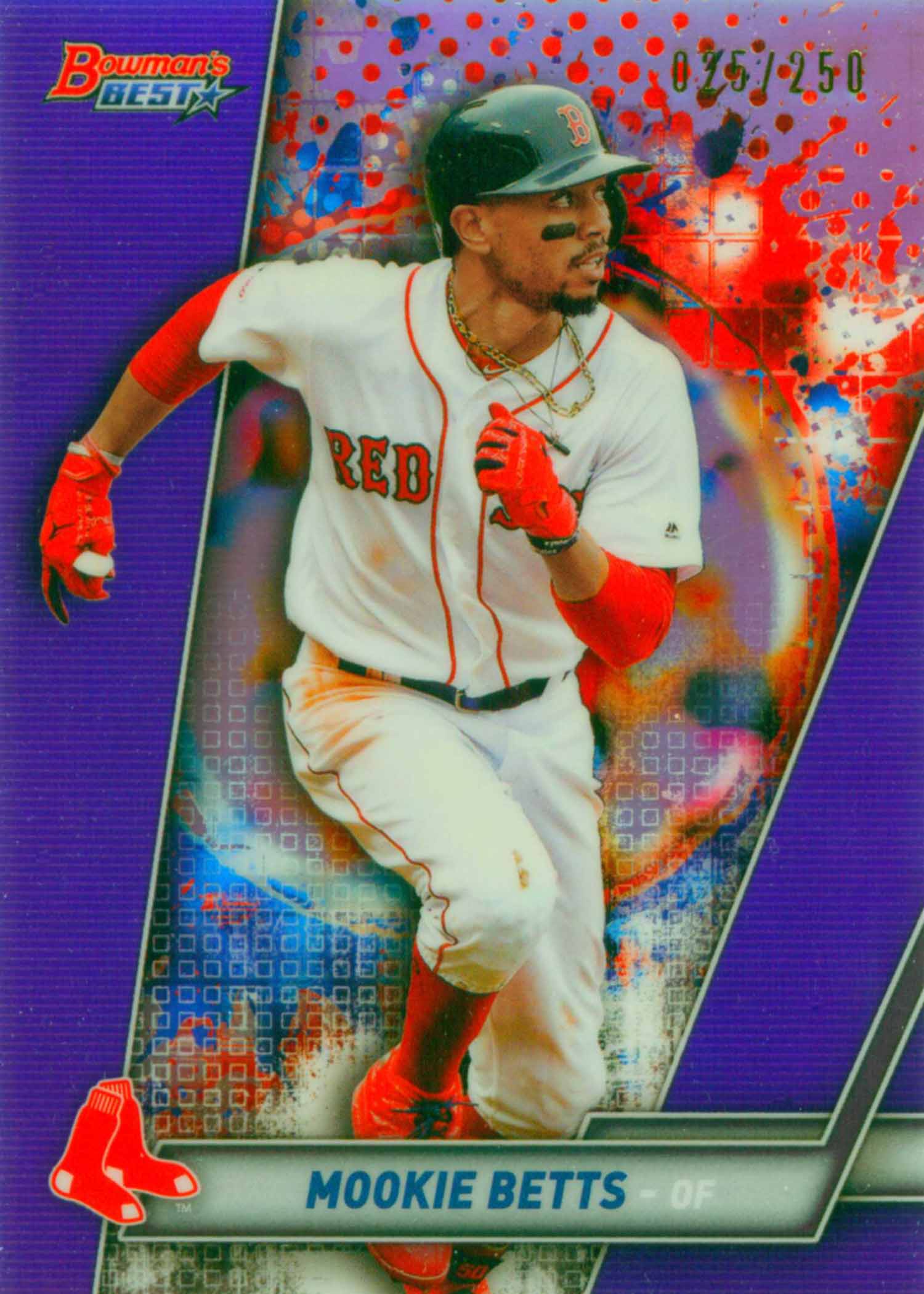 2019 Bowman's Best Purple Refractors