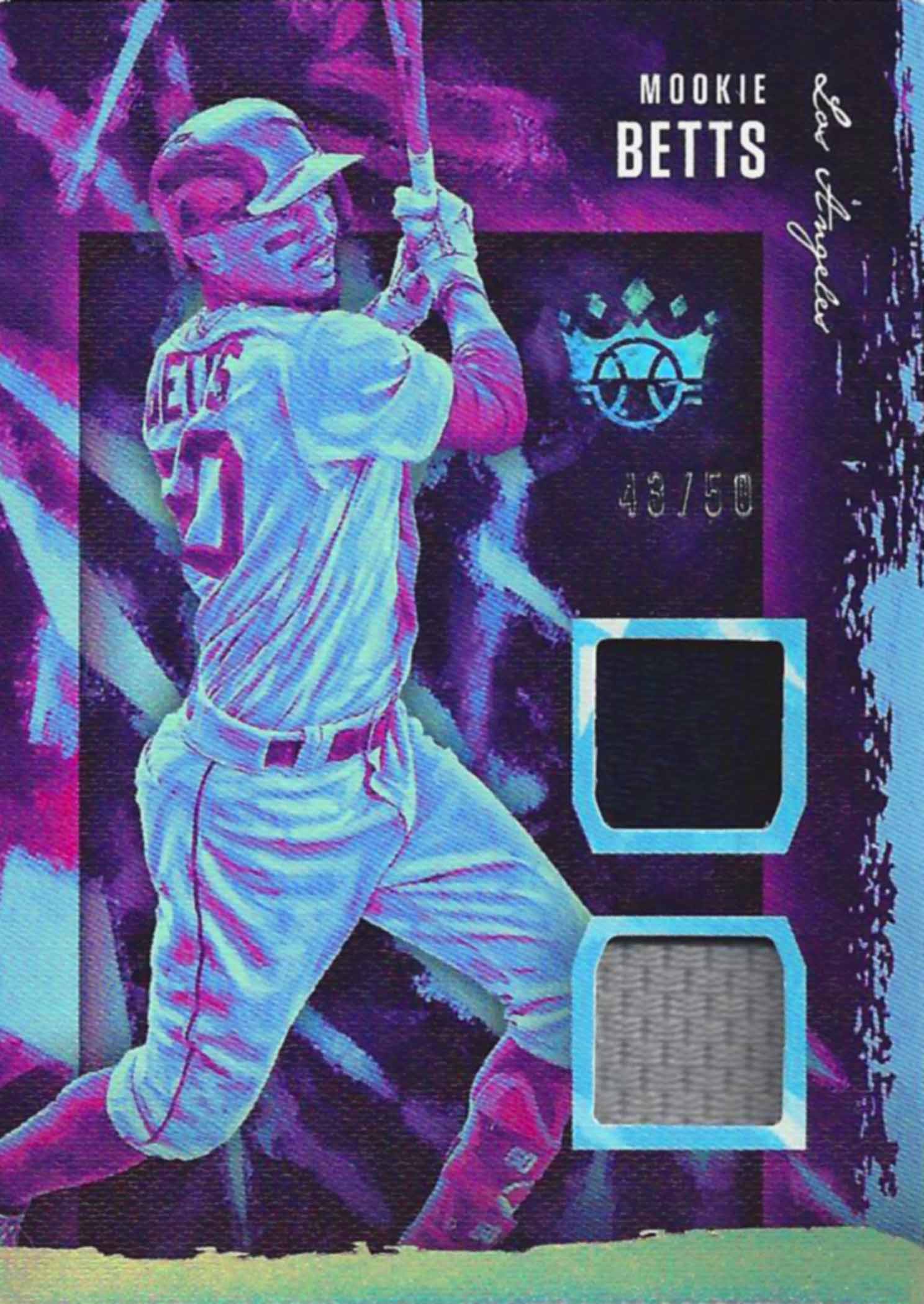 2020 Diamond Kings DK Materials Holo Gold