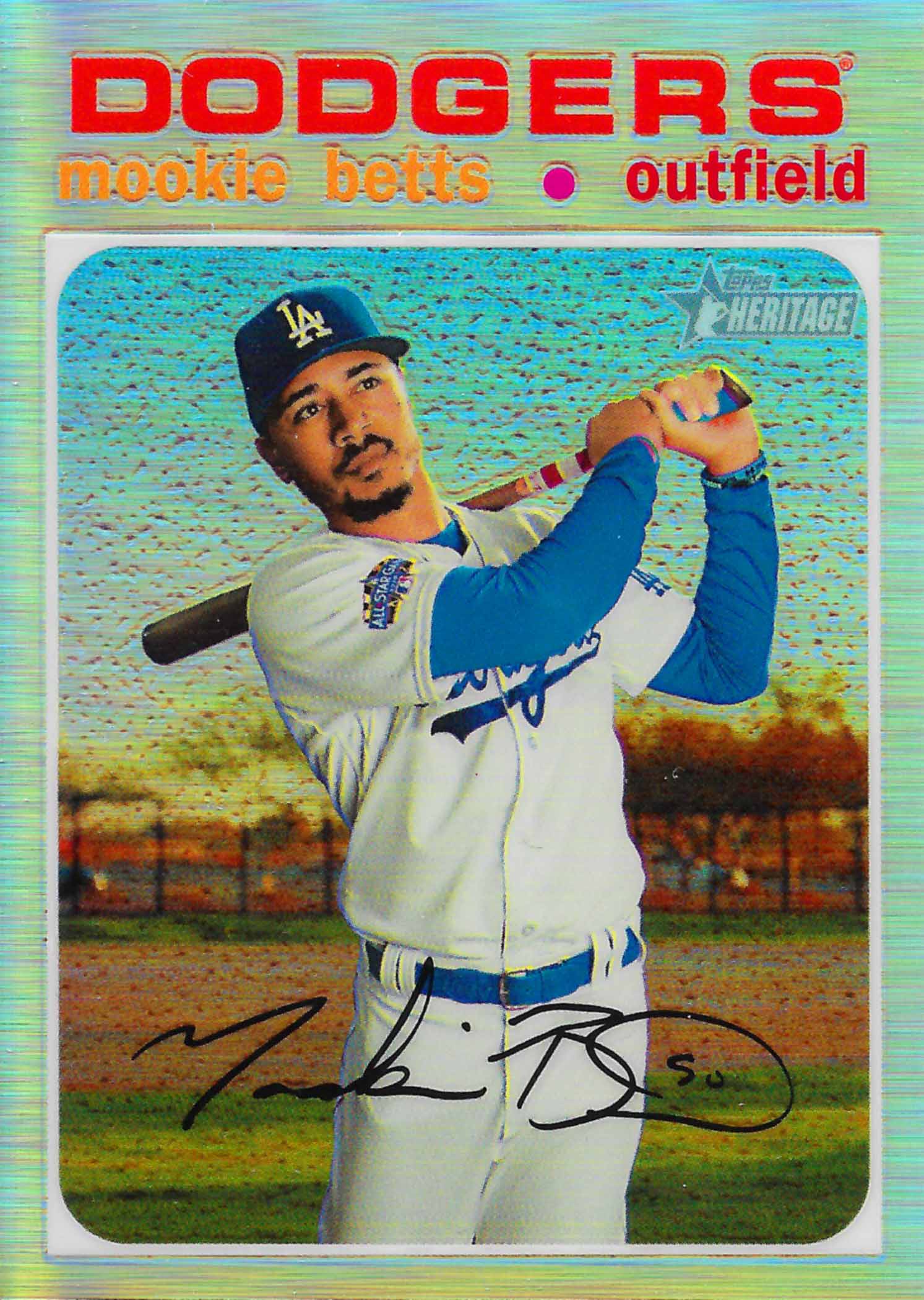 2020 Topps Heritage Chrome Refractors
