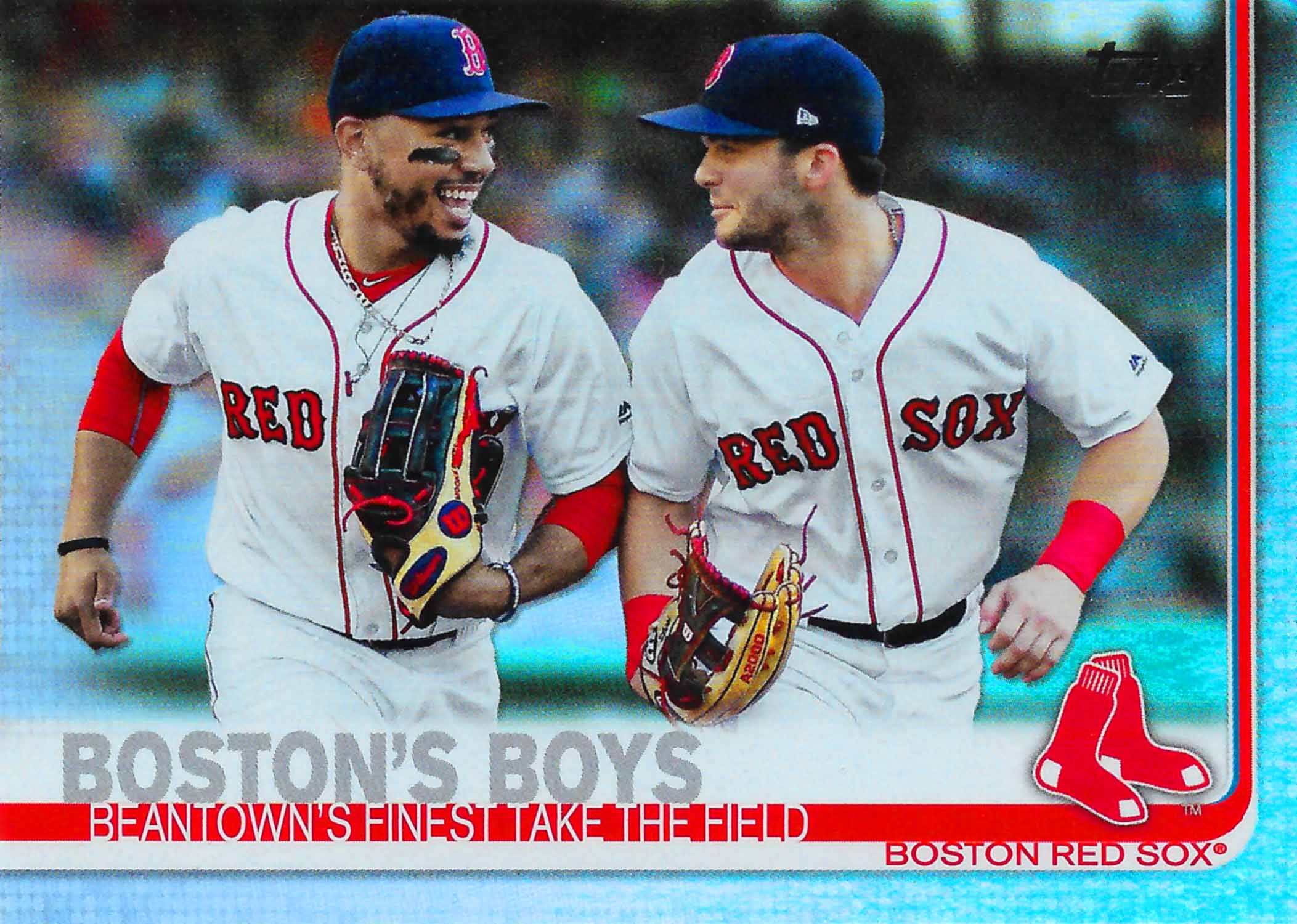 2019 Topps Rainbow Foil Boston's Boys