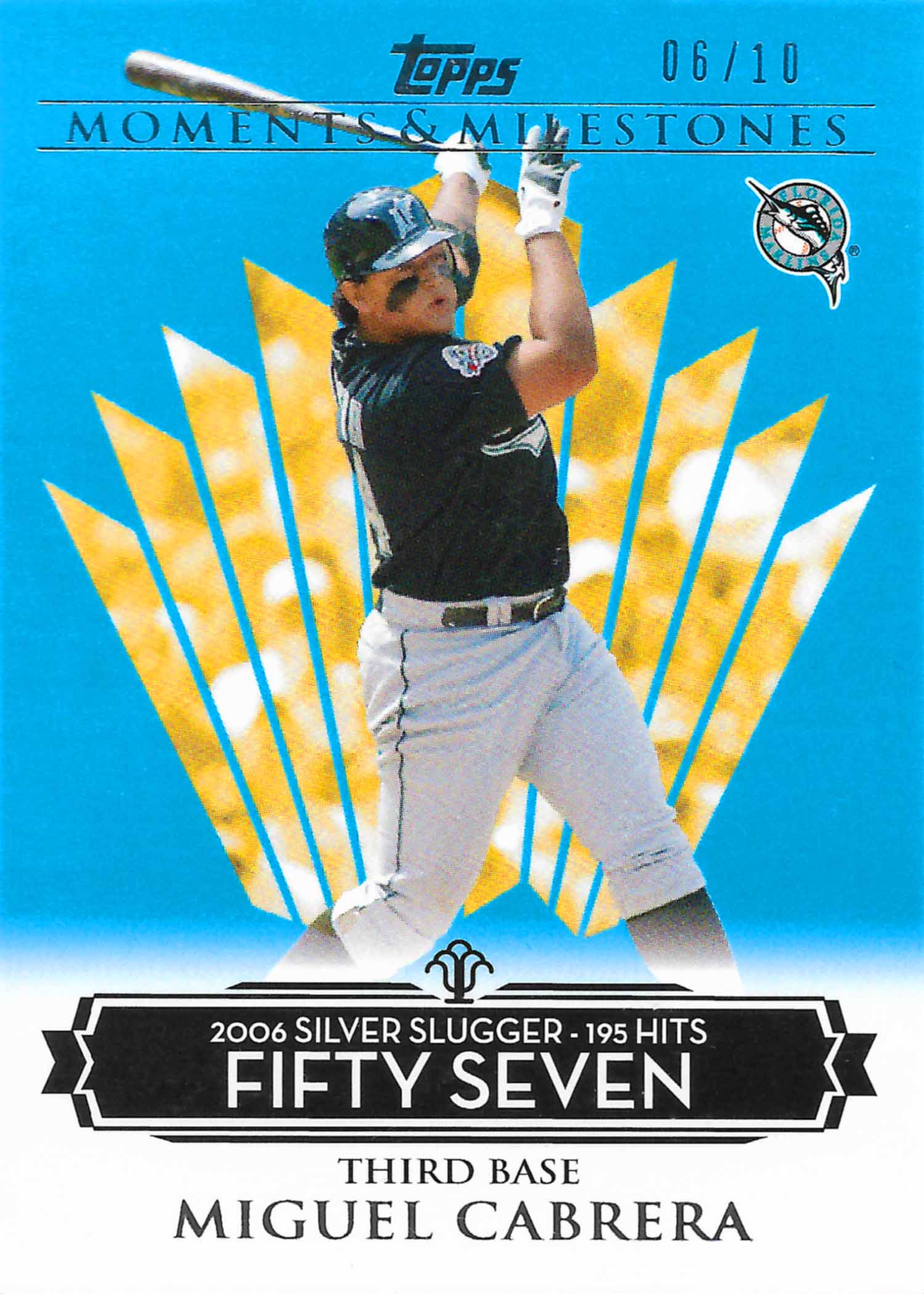 2008 Topps Moments and Milestones Blue