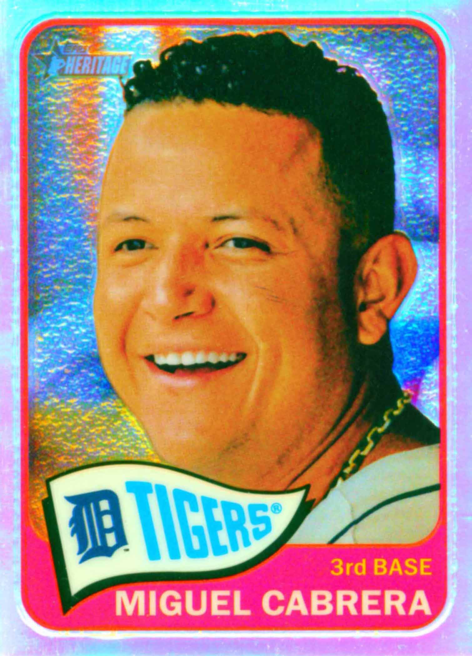 2014 Topps Heritage Chrome Refractors