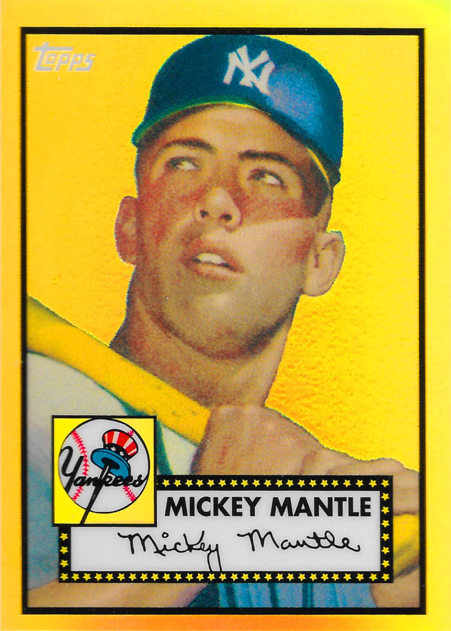 2008 Topps Factory Set Mickey Mantle Gold
