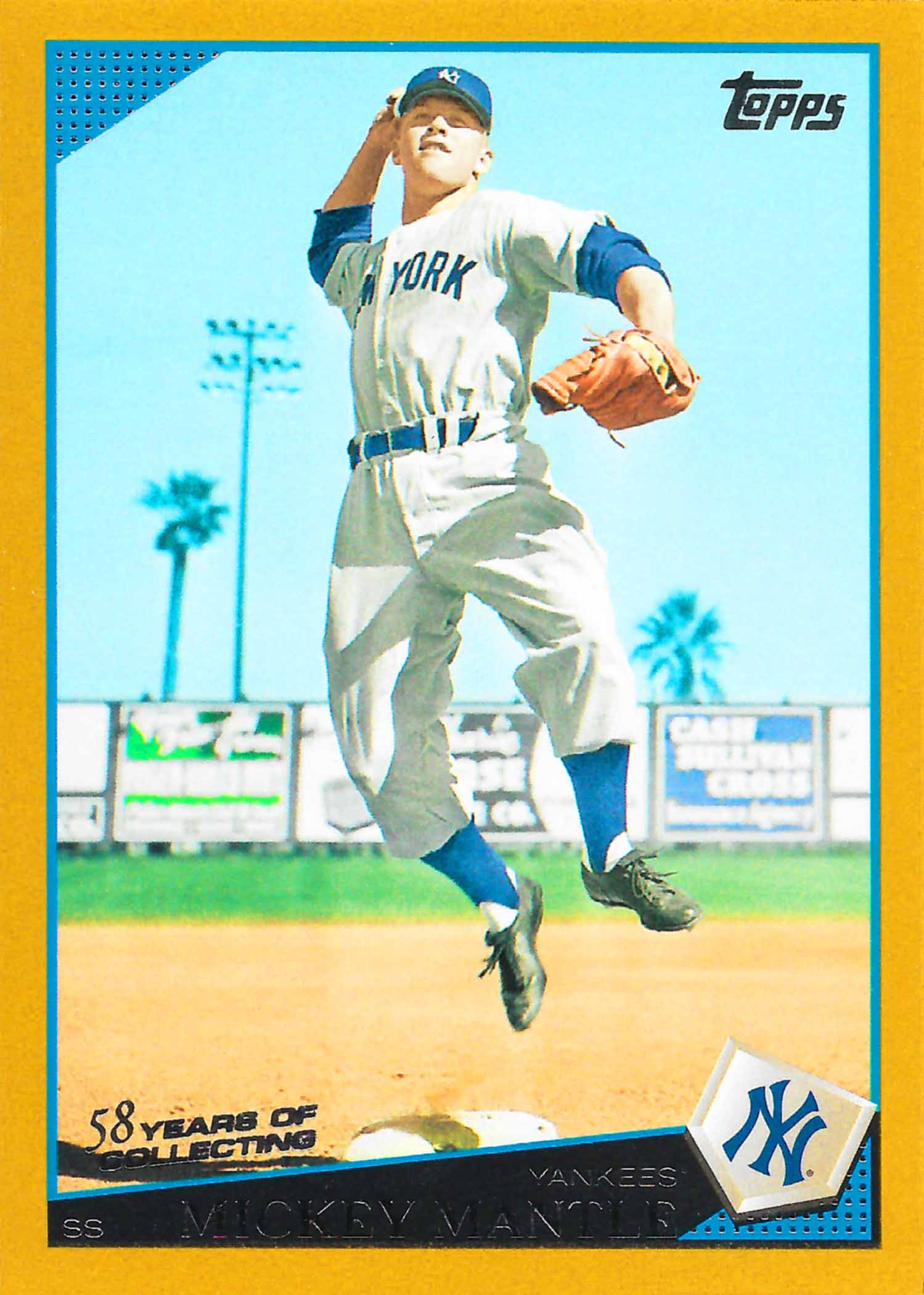 2009 Topps Gold Border