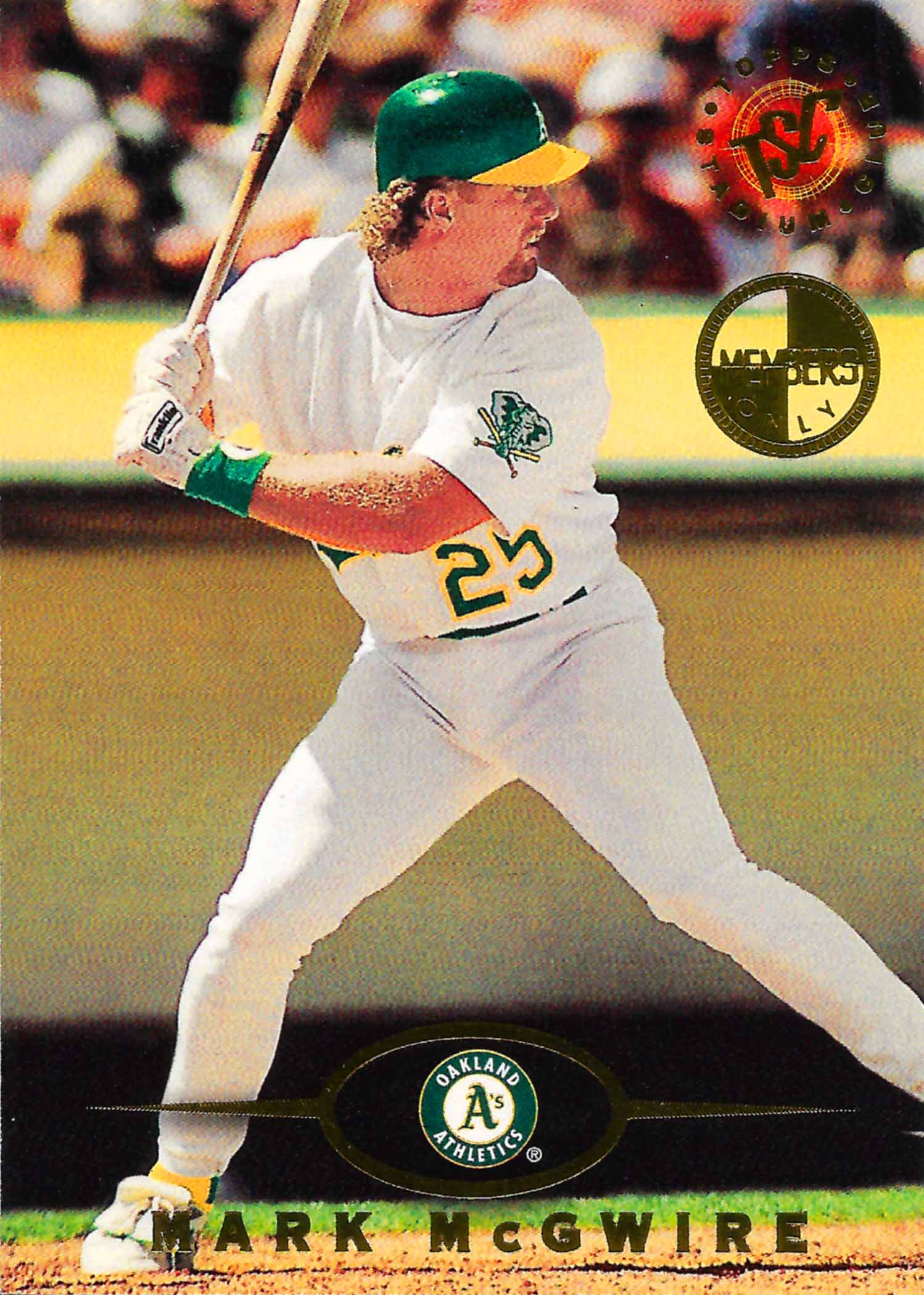 1995 Stadium Club Members Only Parallel