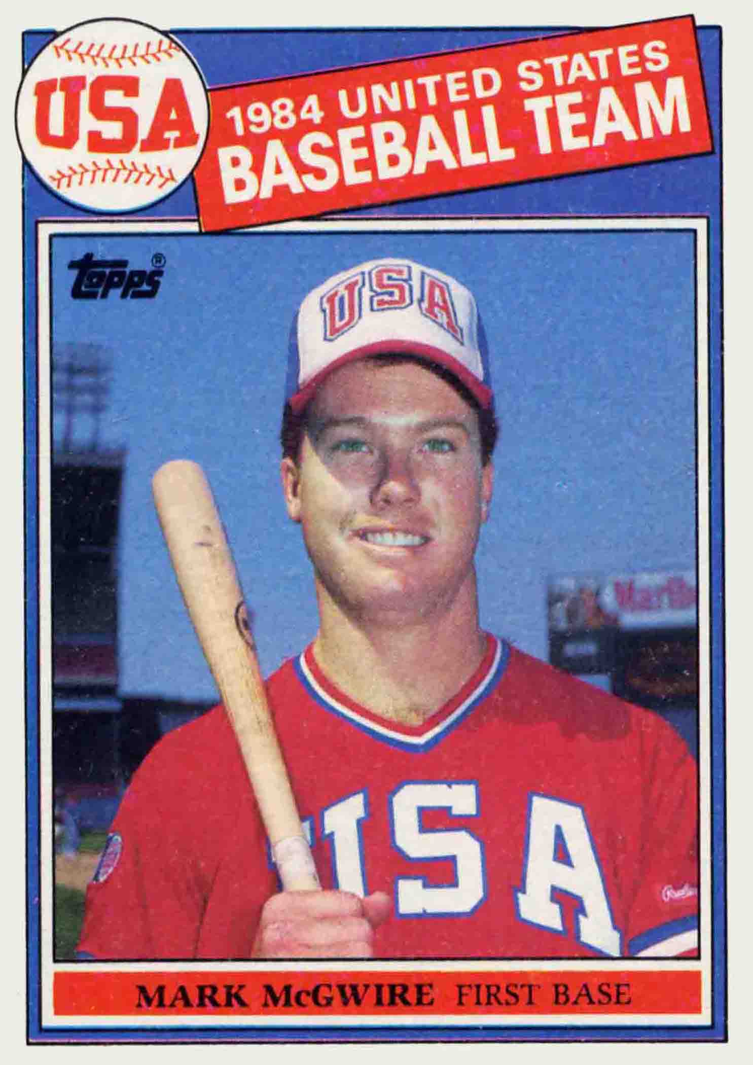 1985 Topps Olympic Team