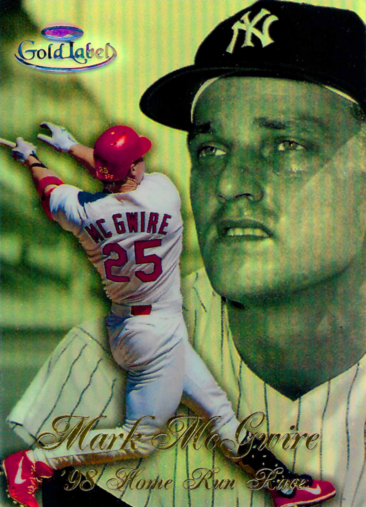 1998 Topps Gold Label Home Run Race Black