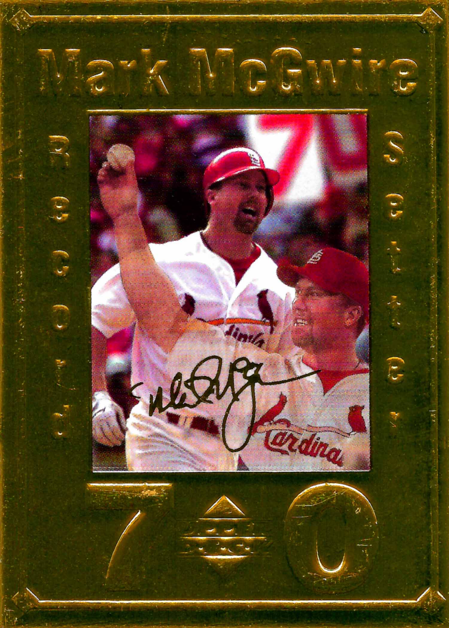 1998 Upper Deck Record Setter 22KT Gold
