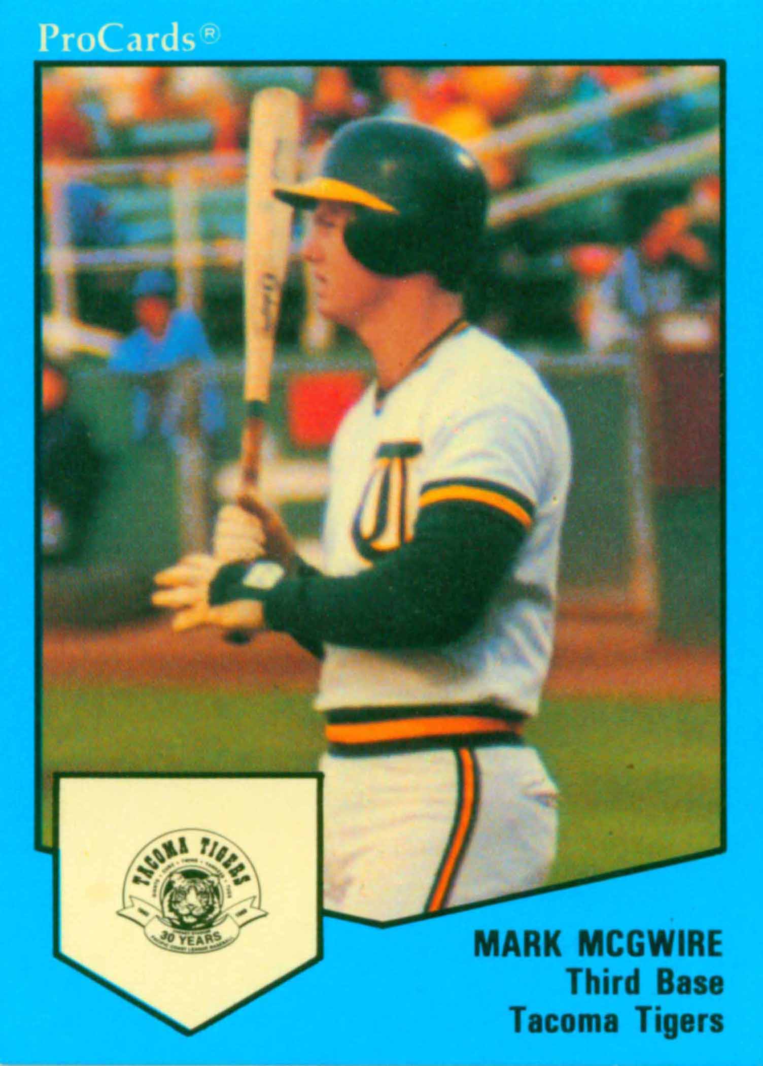 1989 Tacoma Tigers ProCards
