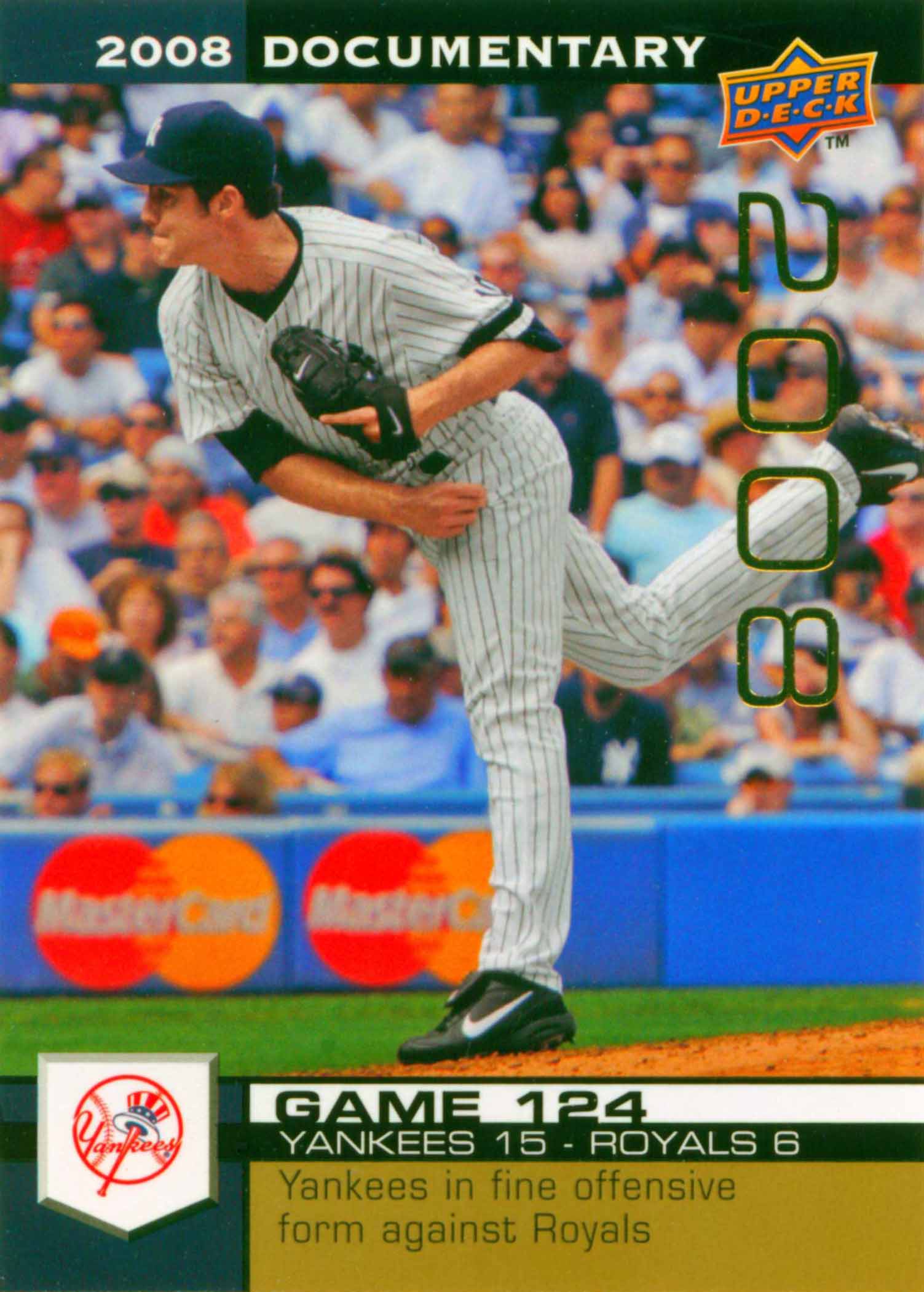 2008 Upper Deck Documentary Gold