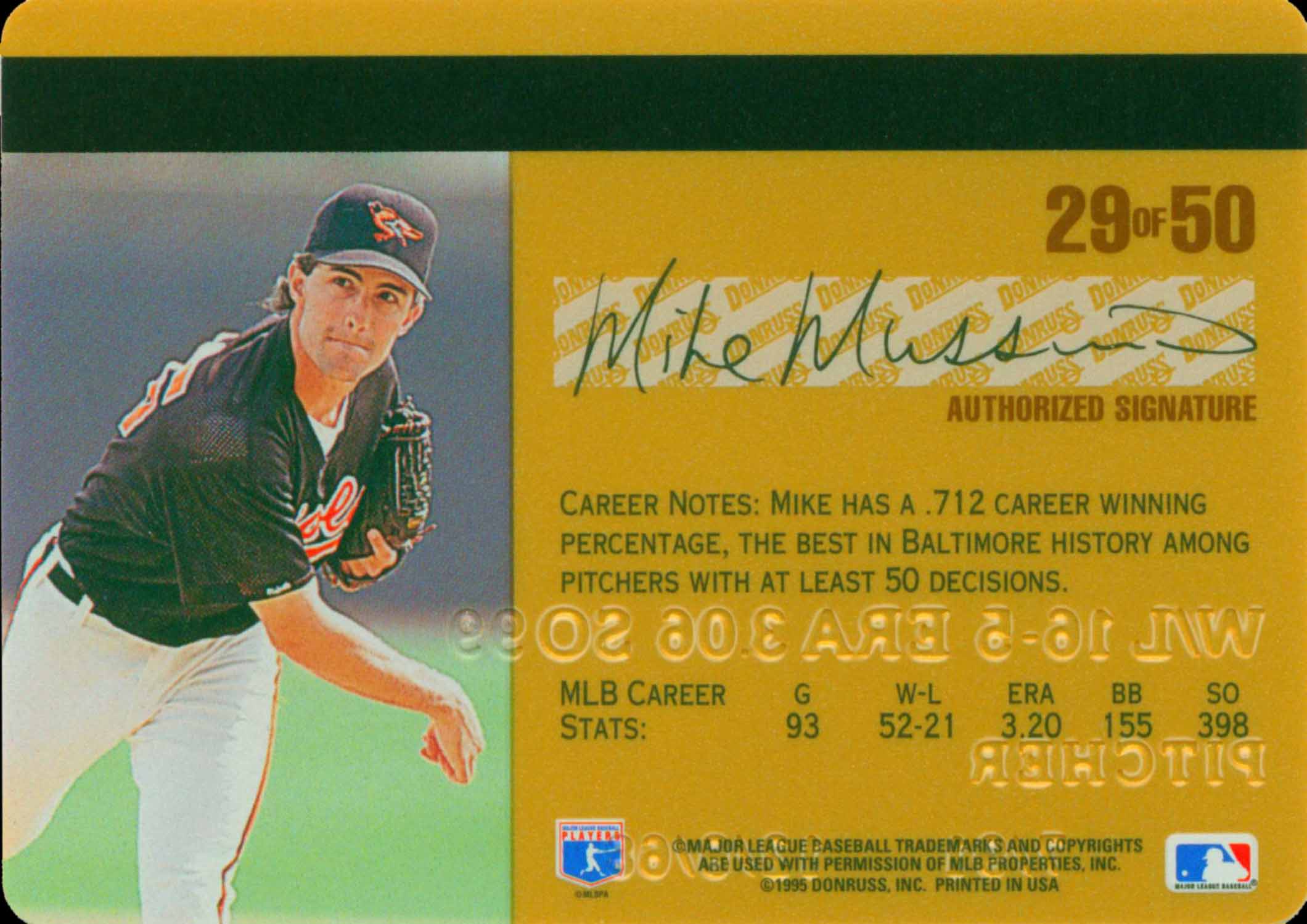 1995 Studio Gold Series Autographed