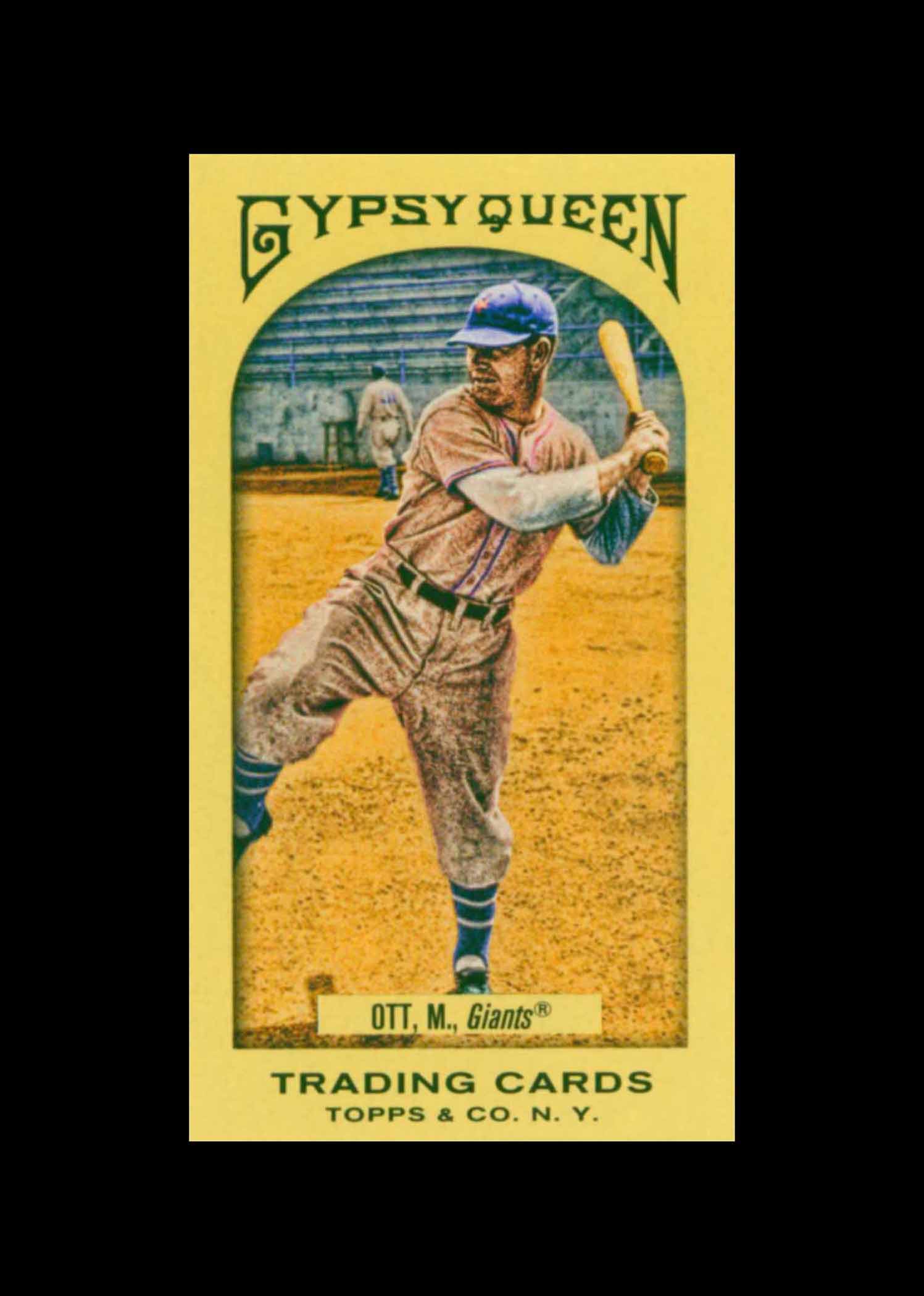 2011 Topps Gypsy Queen Mini Red Gypsy Queen Back