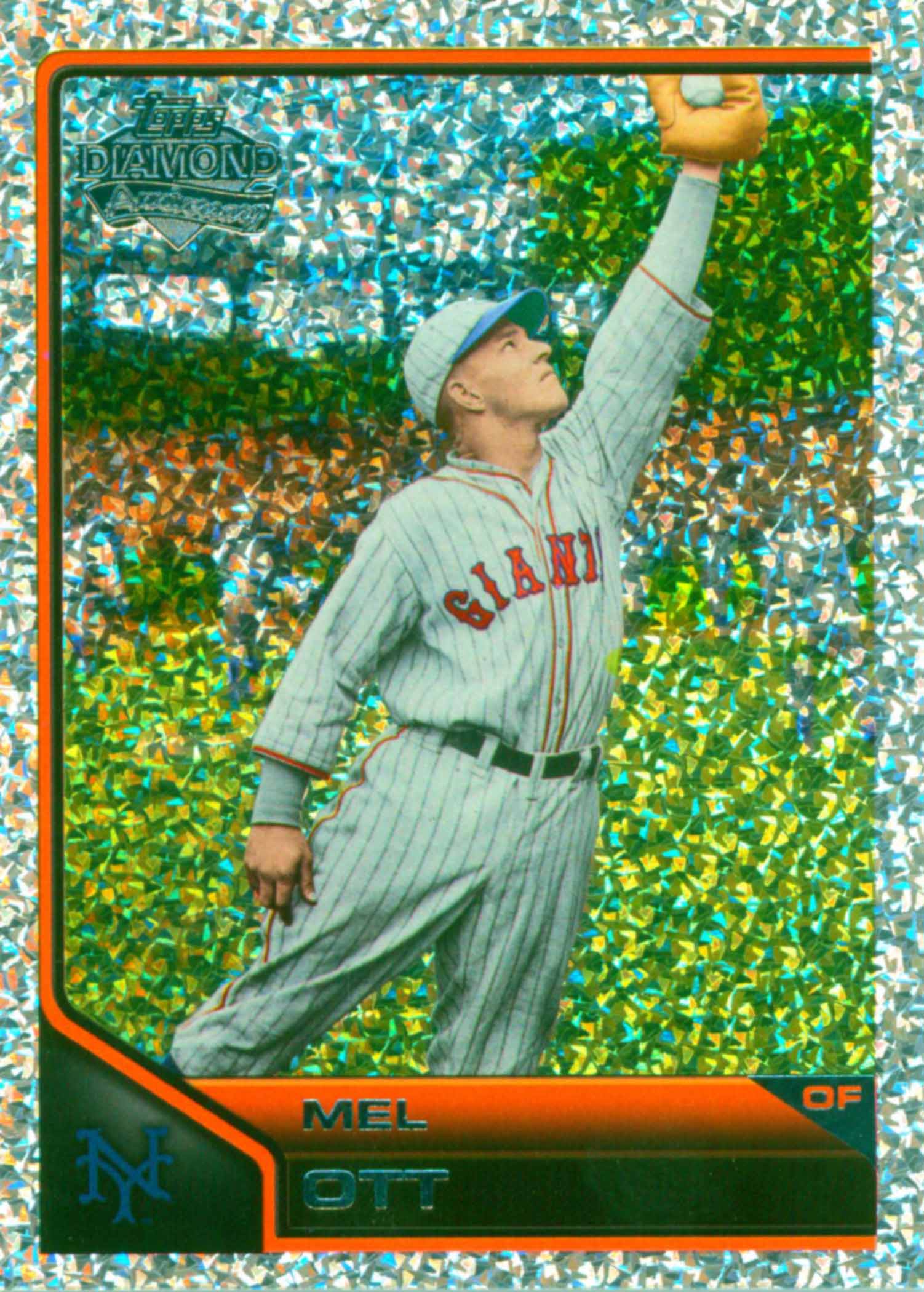 2011 Topps Lineage Diamond Anniversary Platinum Refractors