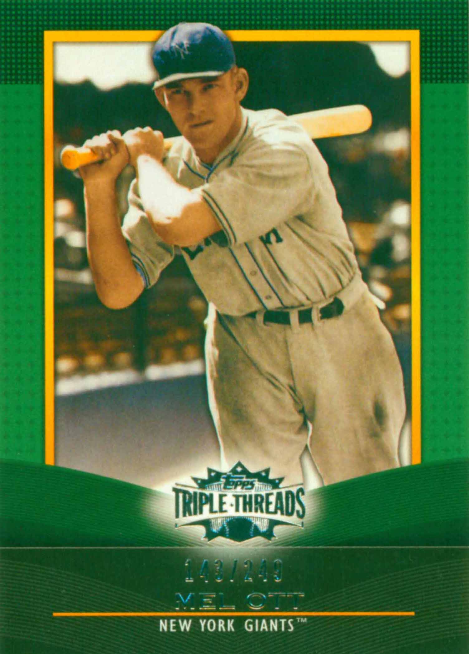 2011 Topps Triple Threads Emerald