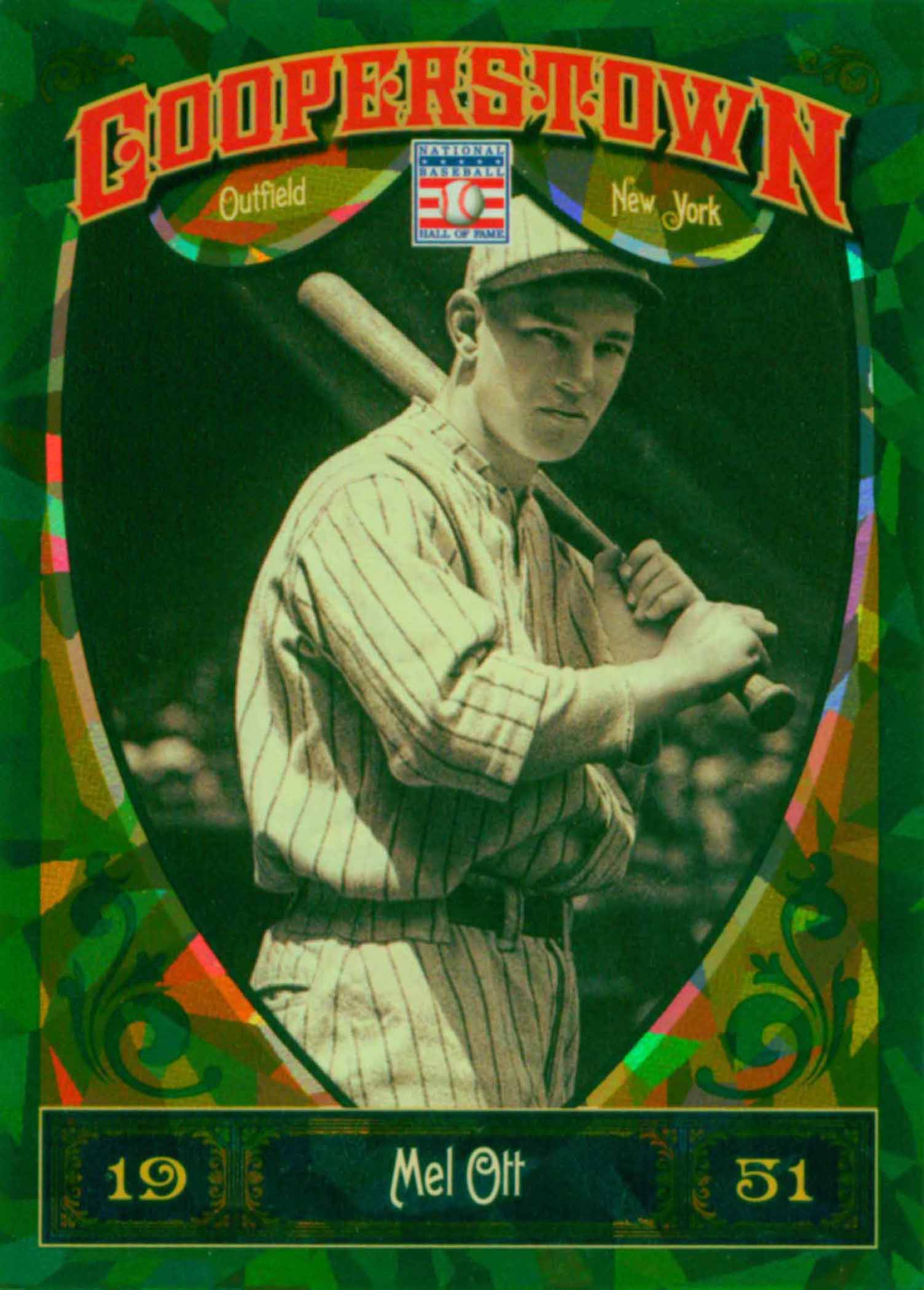 2013 Panini Cooperstown Green Crystal