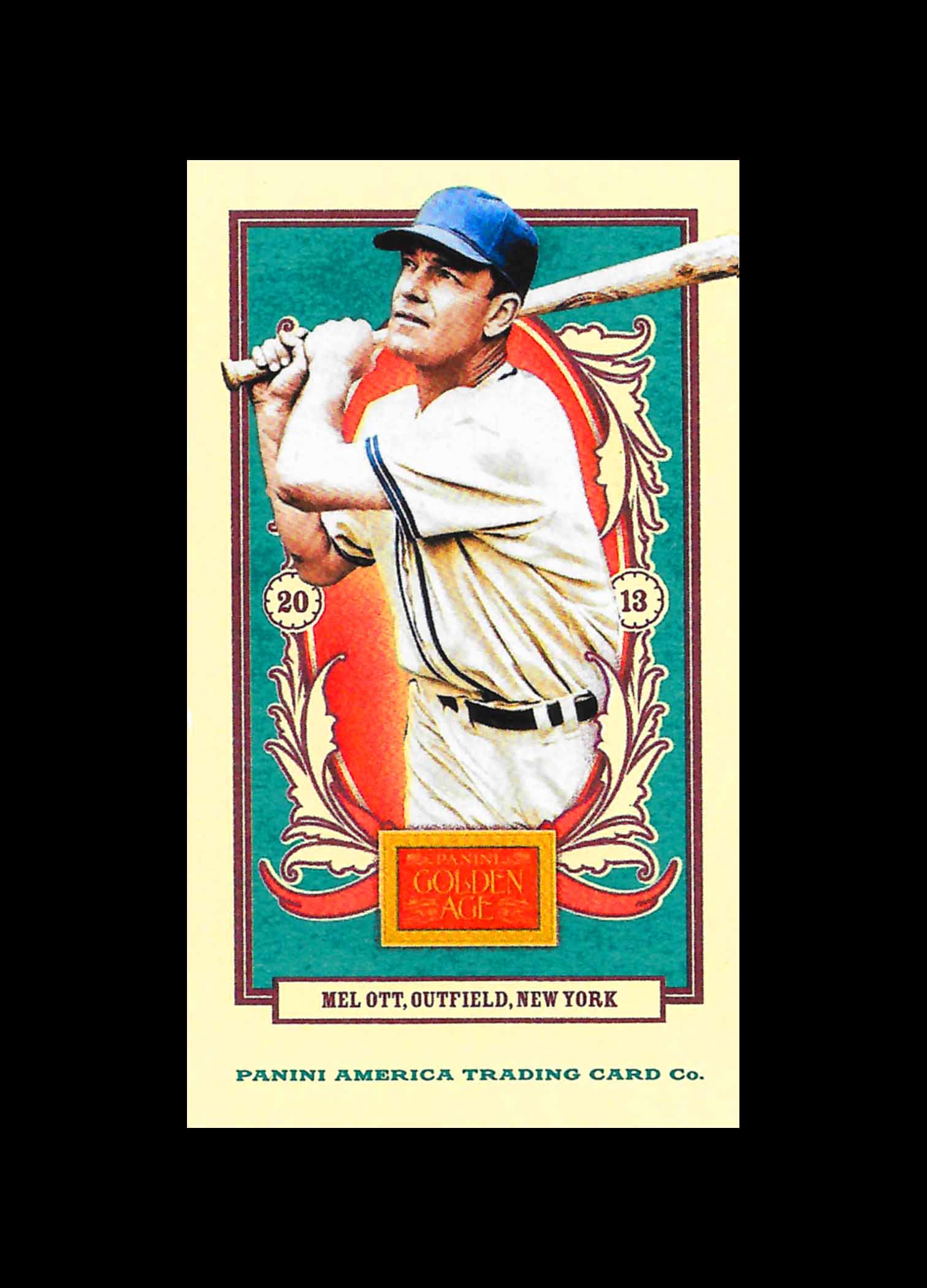 2013 Panini Golden Age Mini American Caramel Blue Back