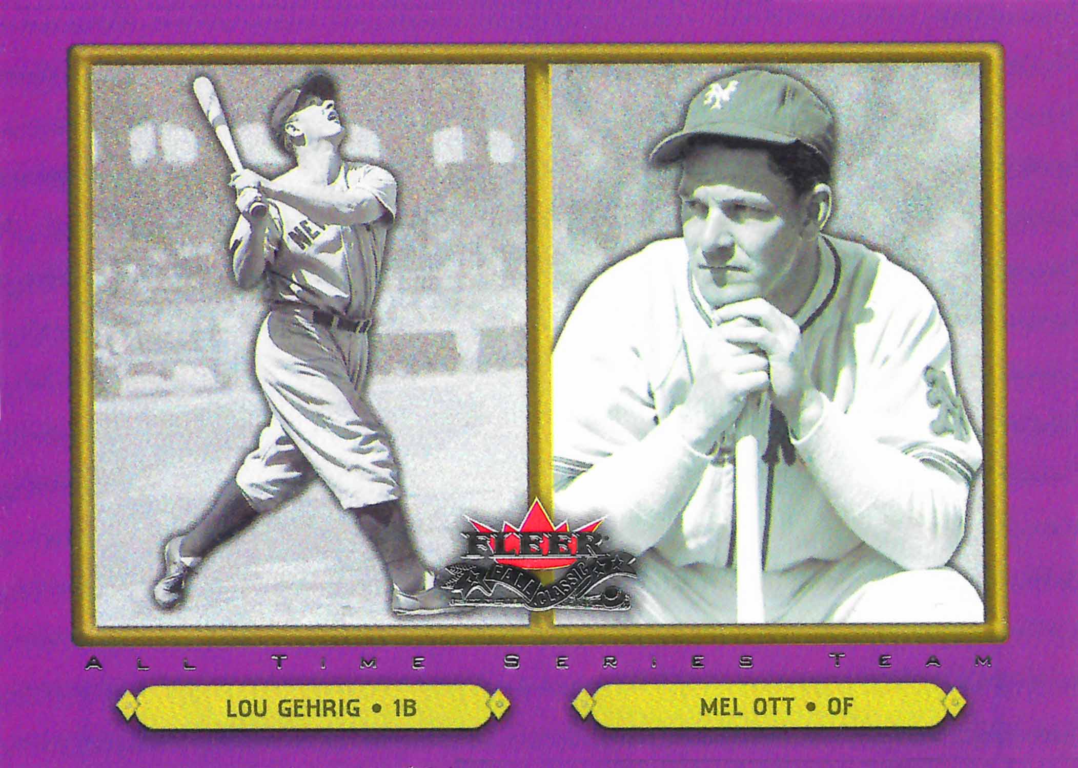 2002 Fleer Fall Classics All-Time Series Team