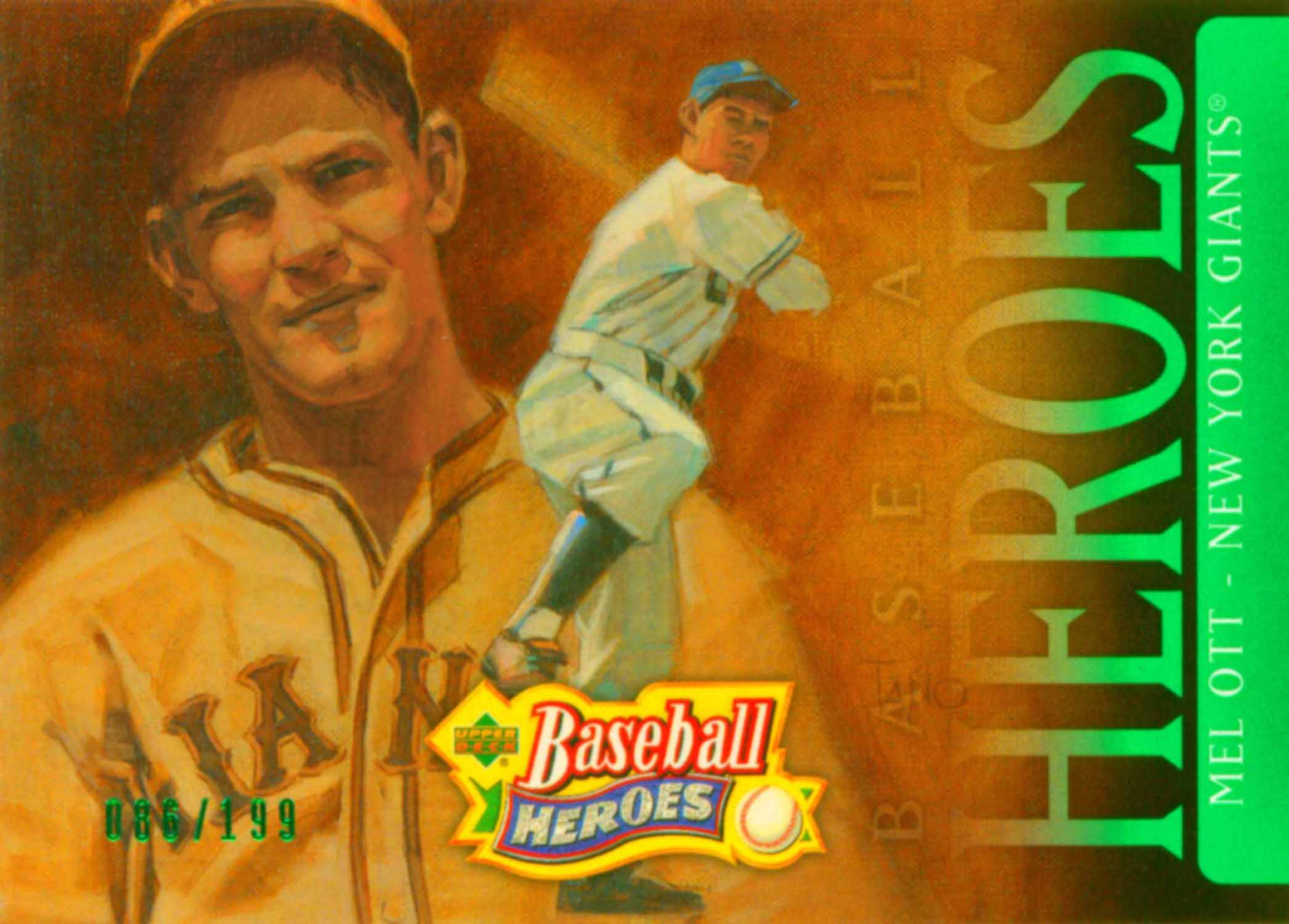 2005 Upper Deck Baseball Heroes Emerald Header
