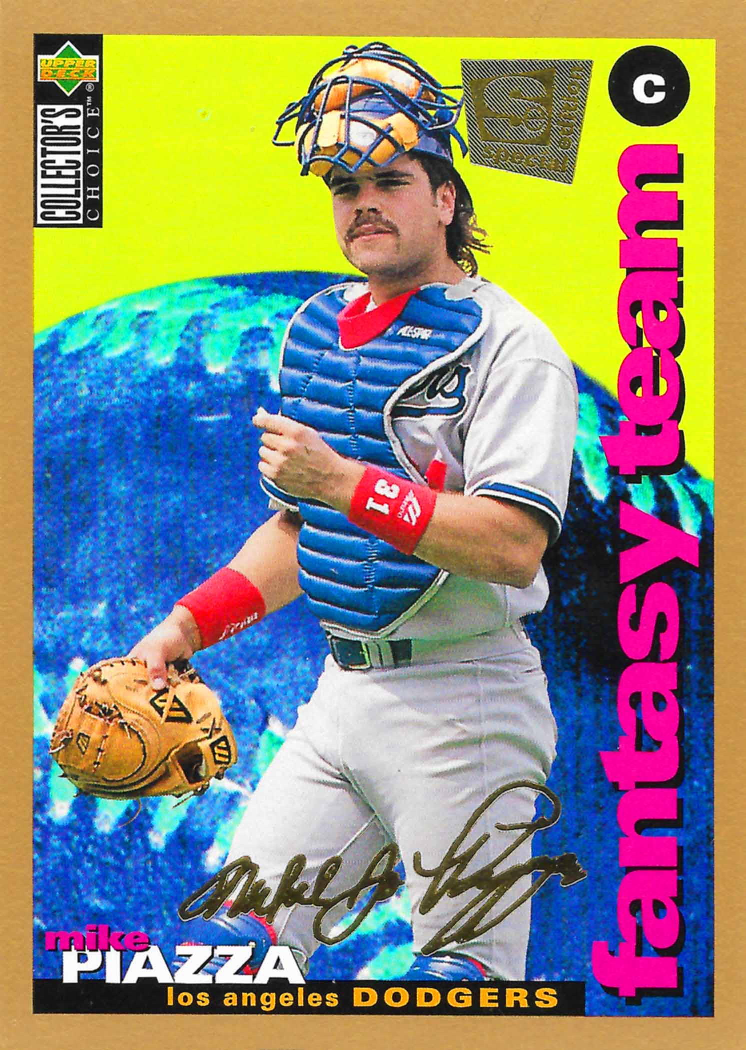 1995 Collector's Choice SE Gold Signature Fantasy Team