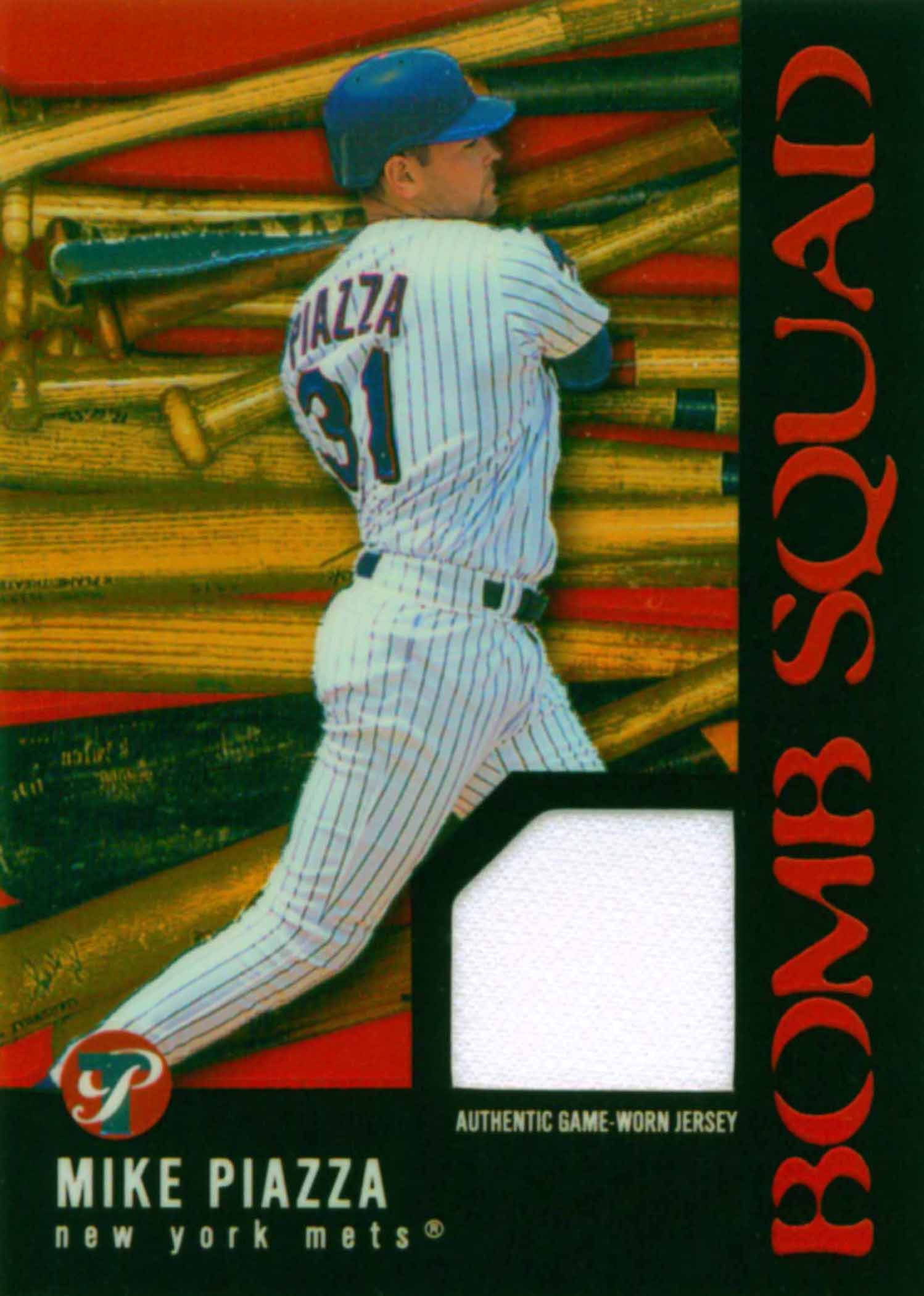 2003 Topps Pristine Bomb Squad Relics Jersey