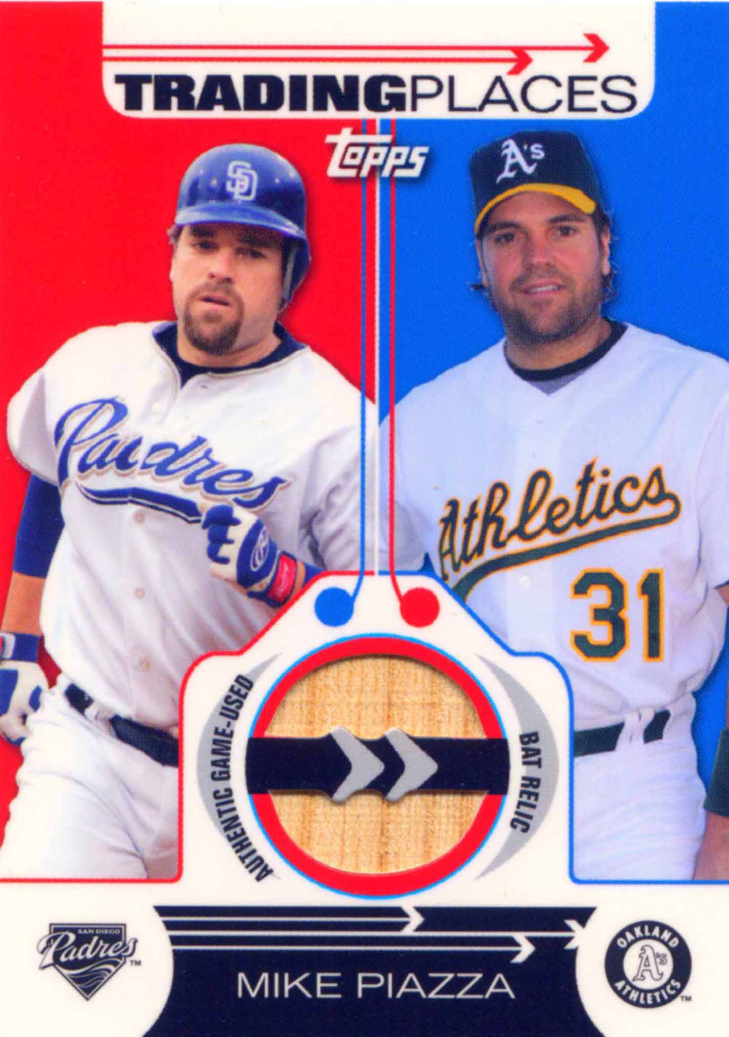 2007 Topps Trading Places Relics