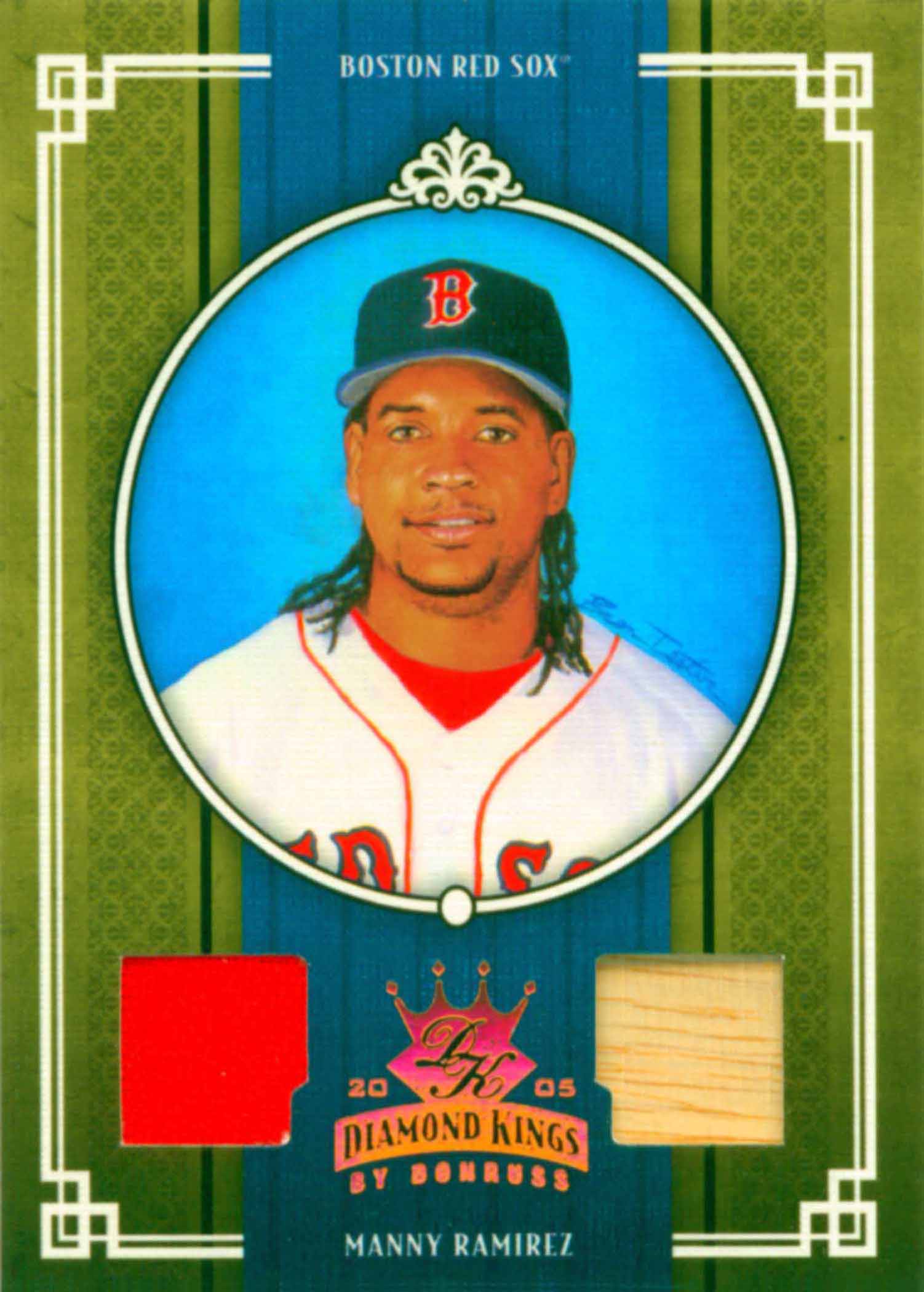 2005 Diamond Kings Materials Bronze Bat-Jersey