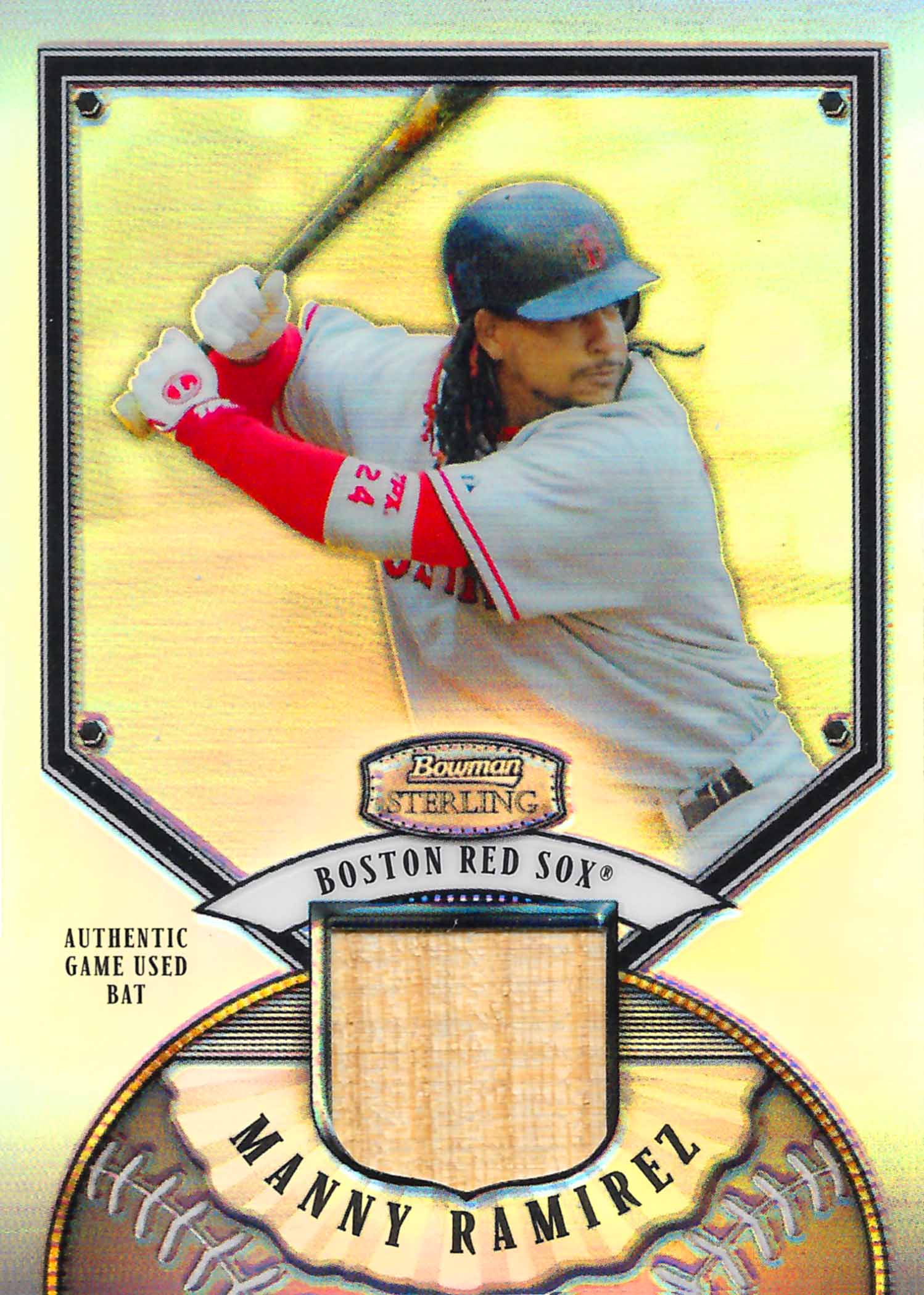 2007 Bowman Sterling Refractors Bat