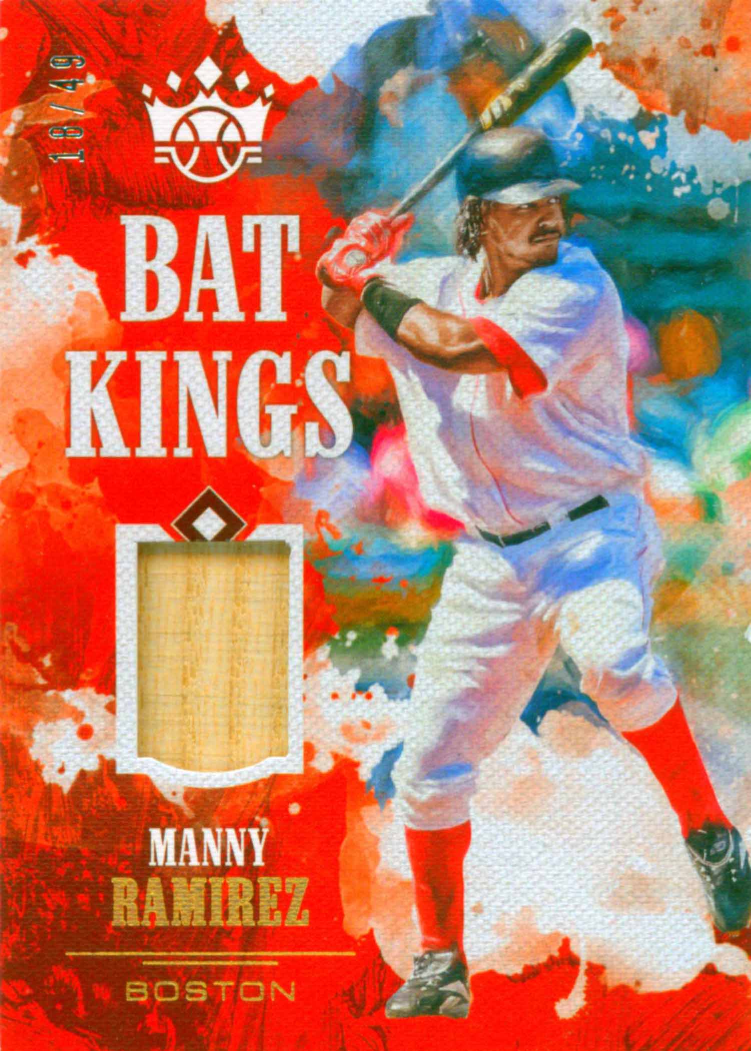 2018 Diamond Kings Bat Kings Holo Gold