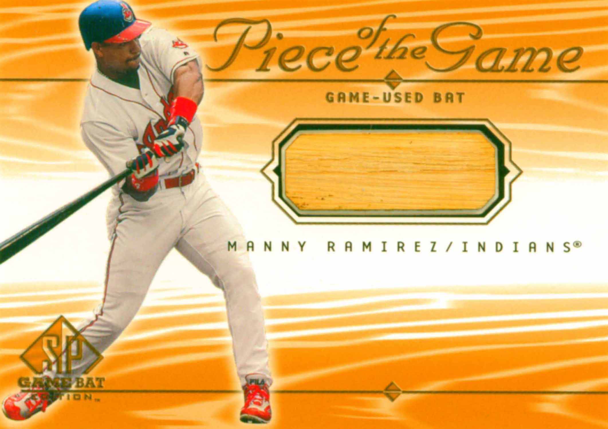 2001 SP Game Bat Edition Piece of the Game