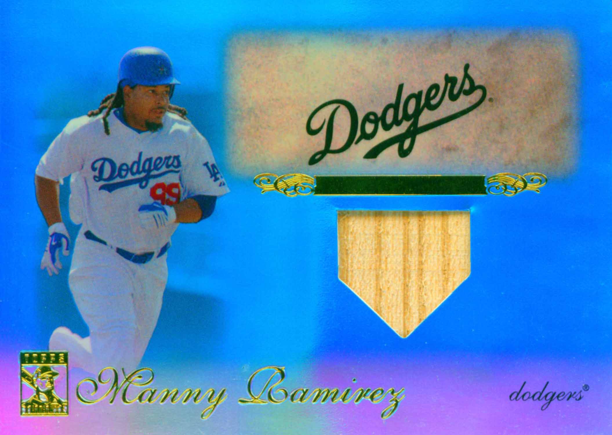 2009 Topps Tribute Relics Blue