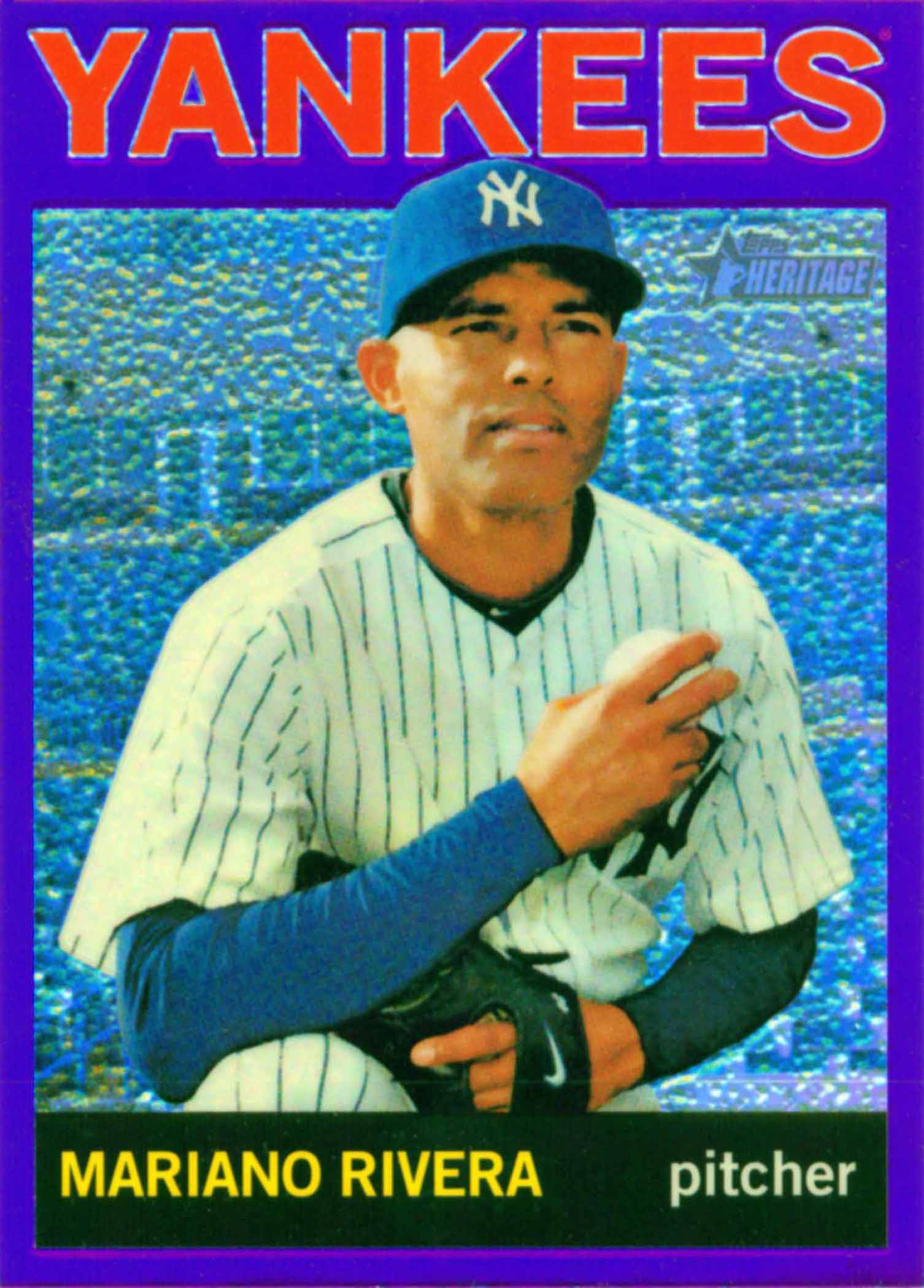 2013 Topps Heritage Chrome Purple Refractors