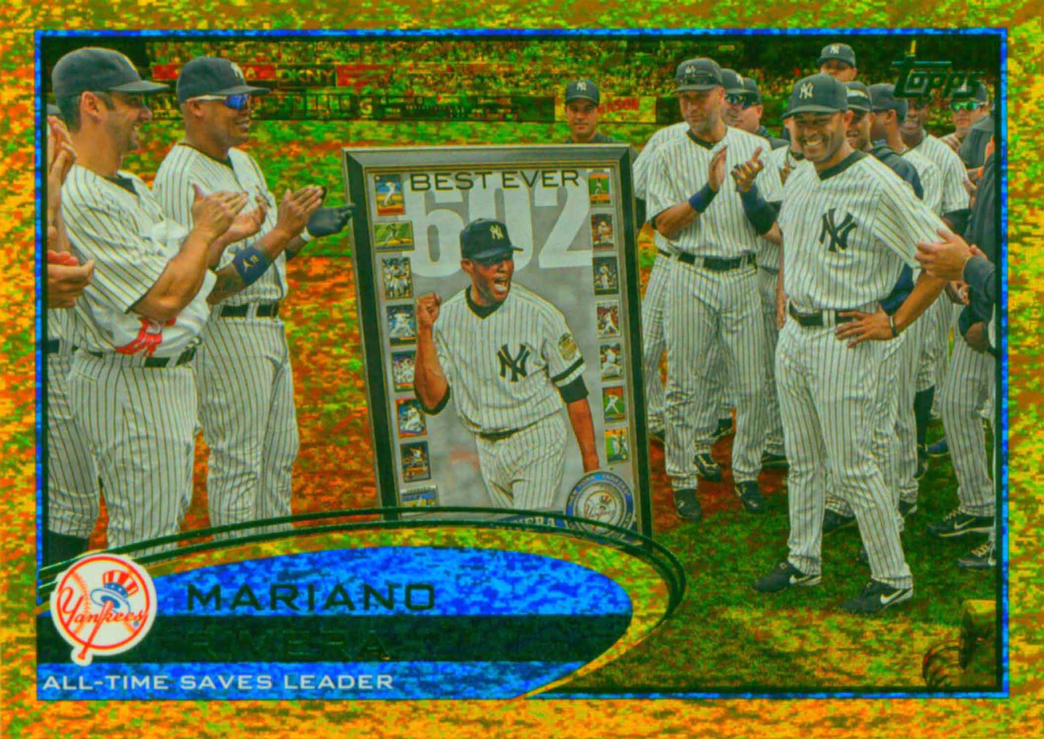 2012 Topps Gold Sparkle Record Breaker