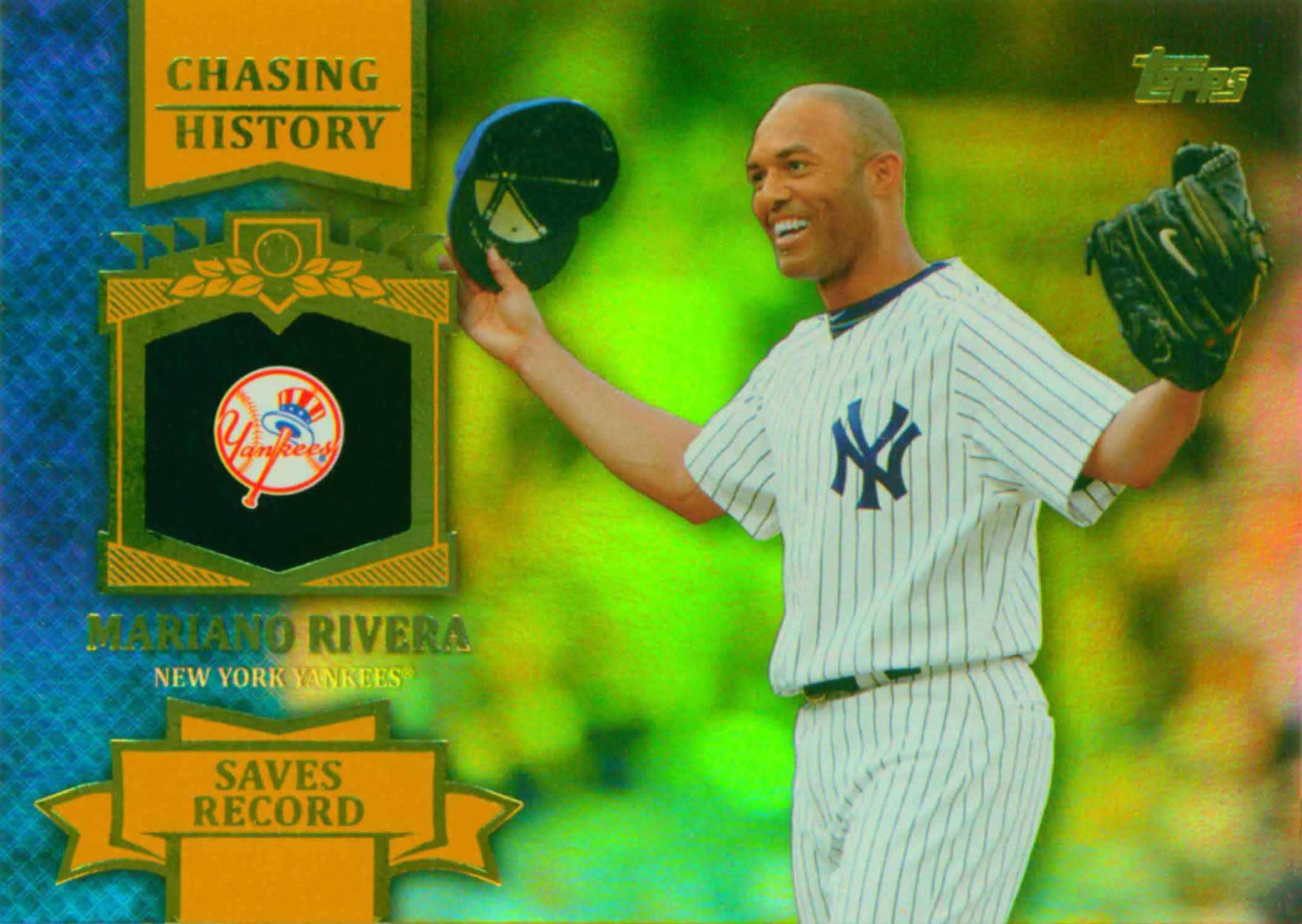 2013 Topps Chasing History Holofoil Gold