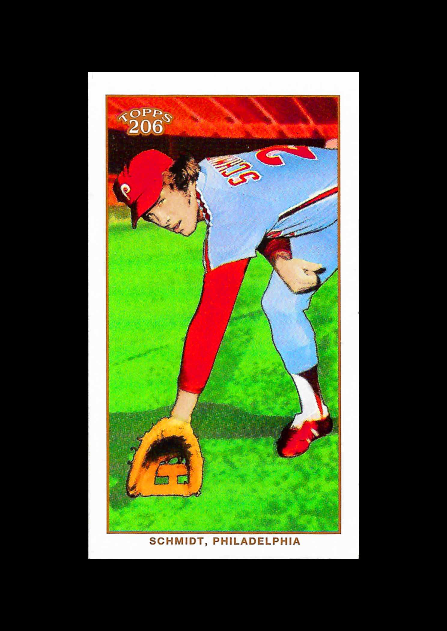2002 Topps 206 Piedmont Red