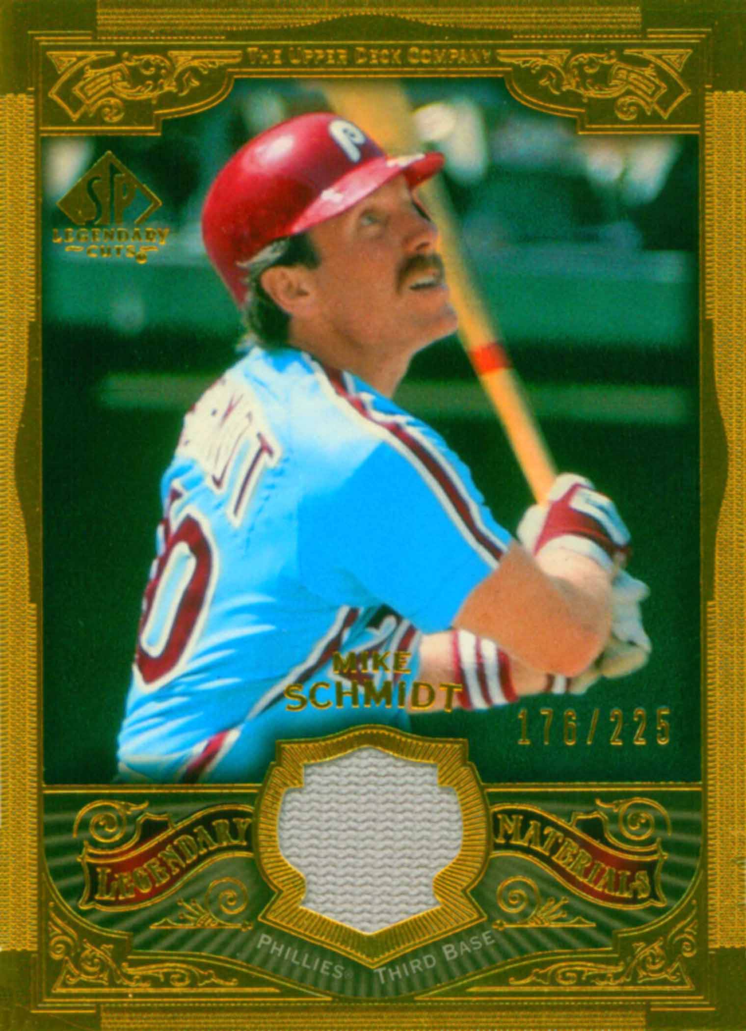 2006 SP Legendary Cuts Legendary Materials Gold Jersey