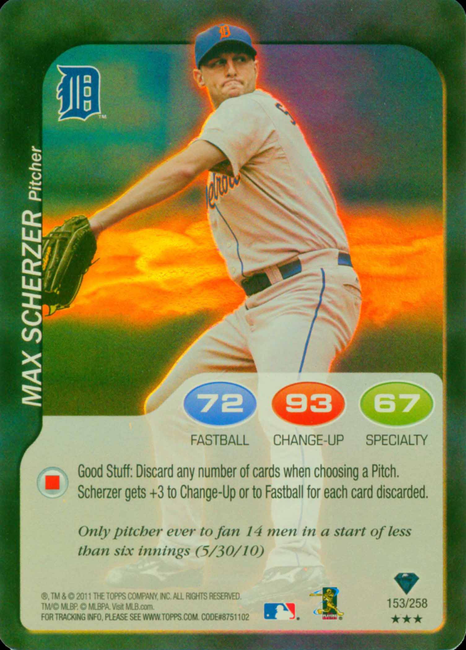 2011 Topps Attax Foil